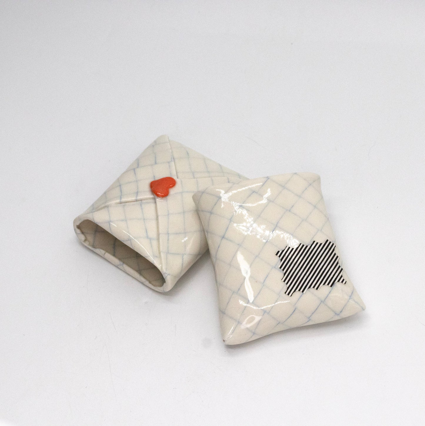 Love Letter Matchbox by Saori M Stoneware