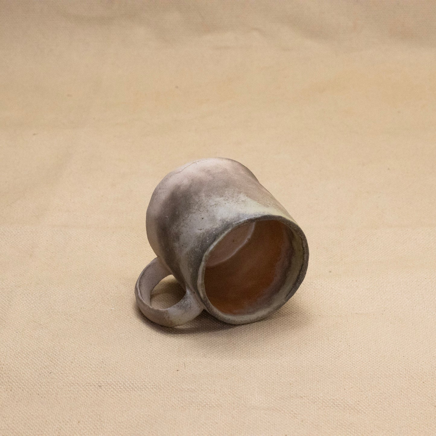 Wood Fired Soda Mug by Laura Skiles Bundy