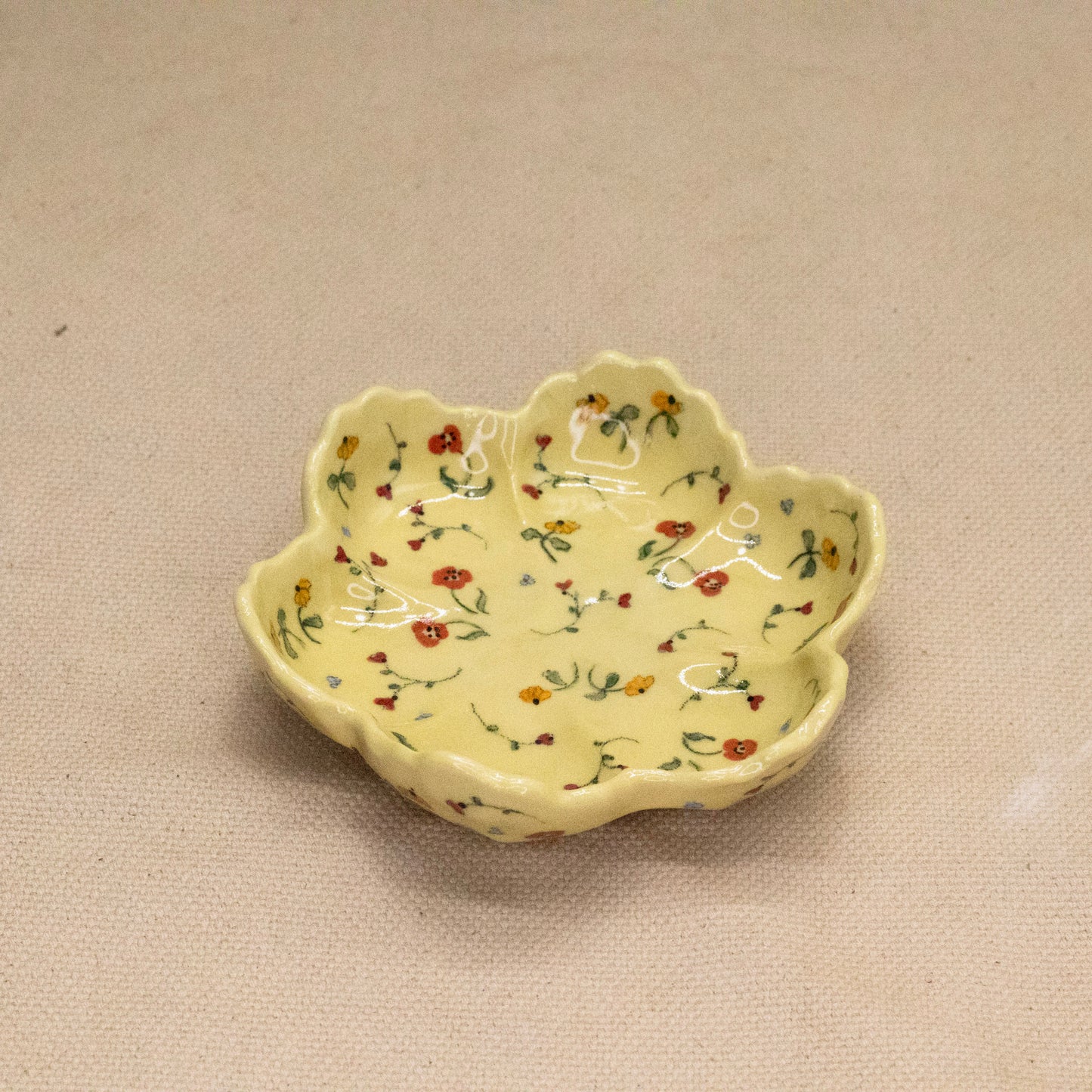 Sunshine Secret Garden Bowl by Krista Cortese