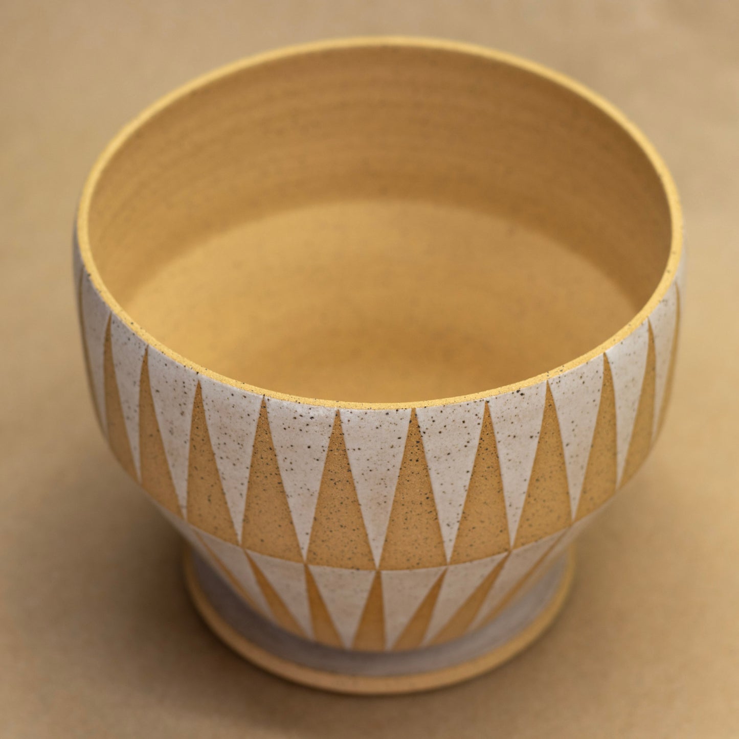 White Reflection Planter by Sanctuary Ceramics
