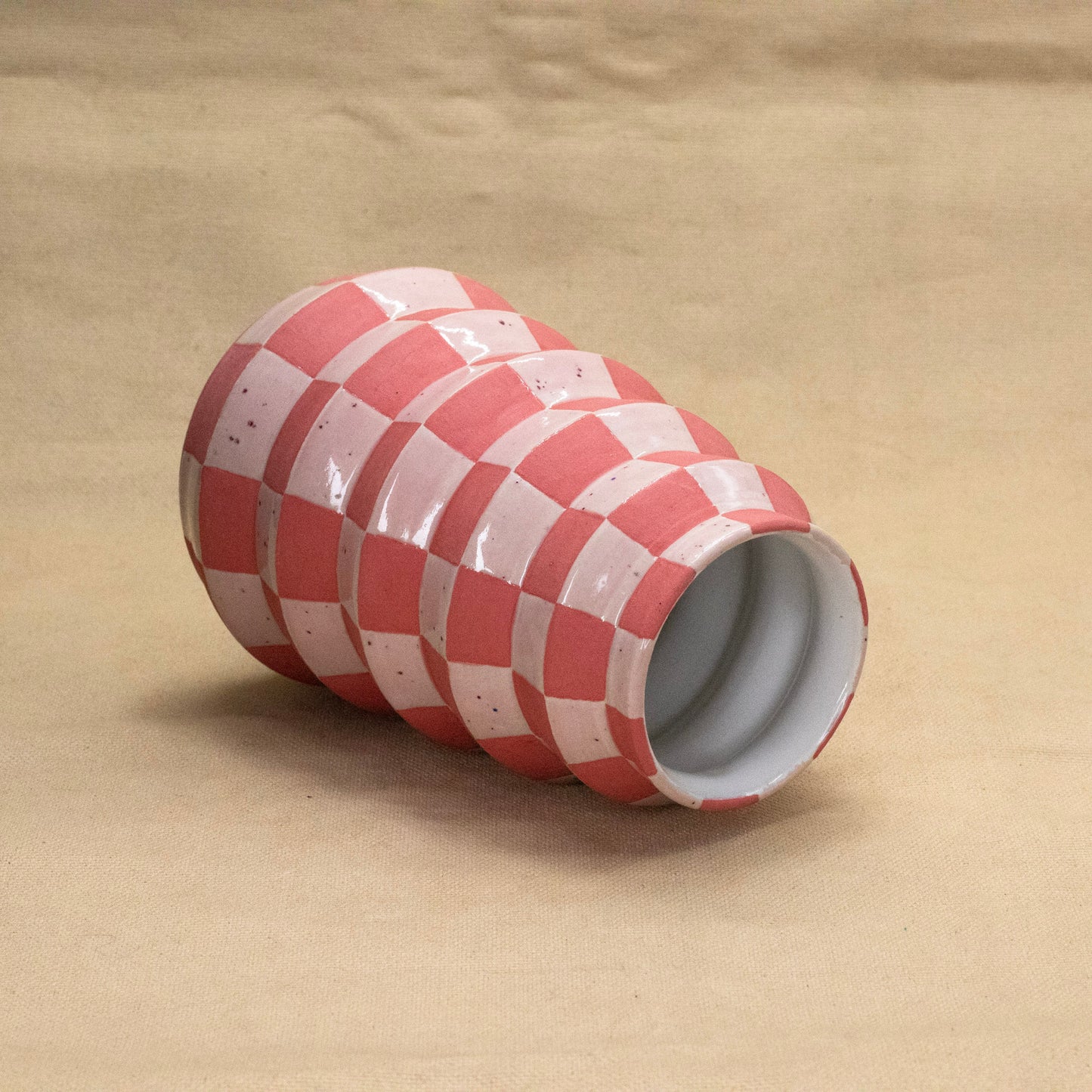 Pink Vase by Victoria Le