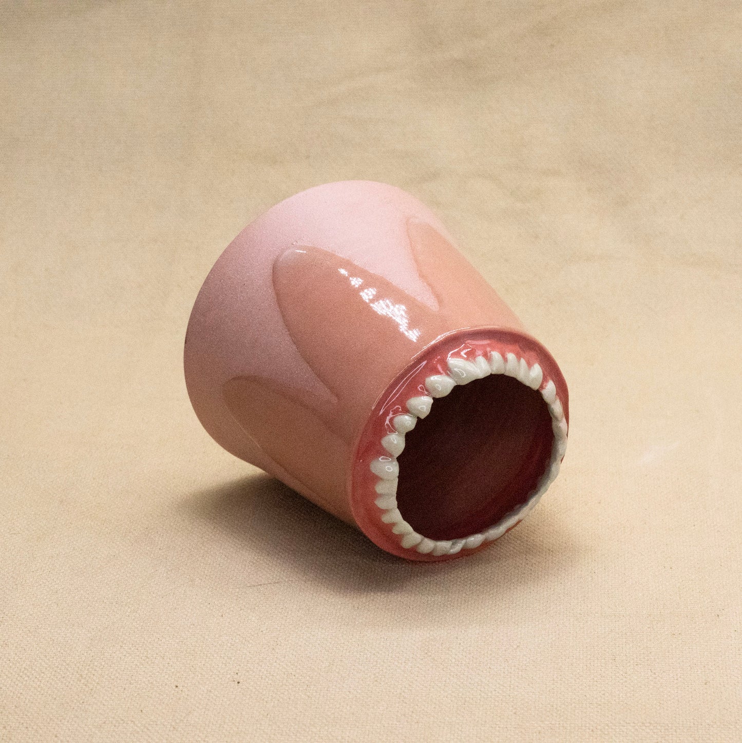 Teeth Cup by Gabs Conway Ceramics