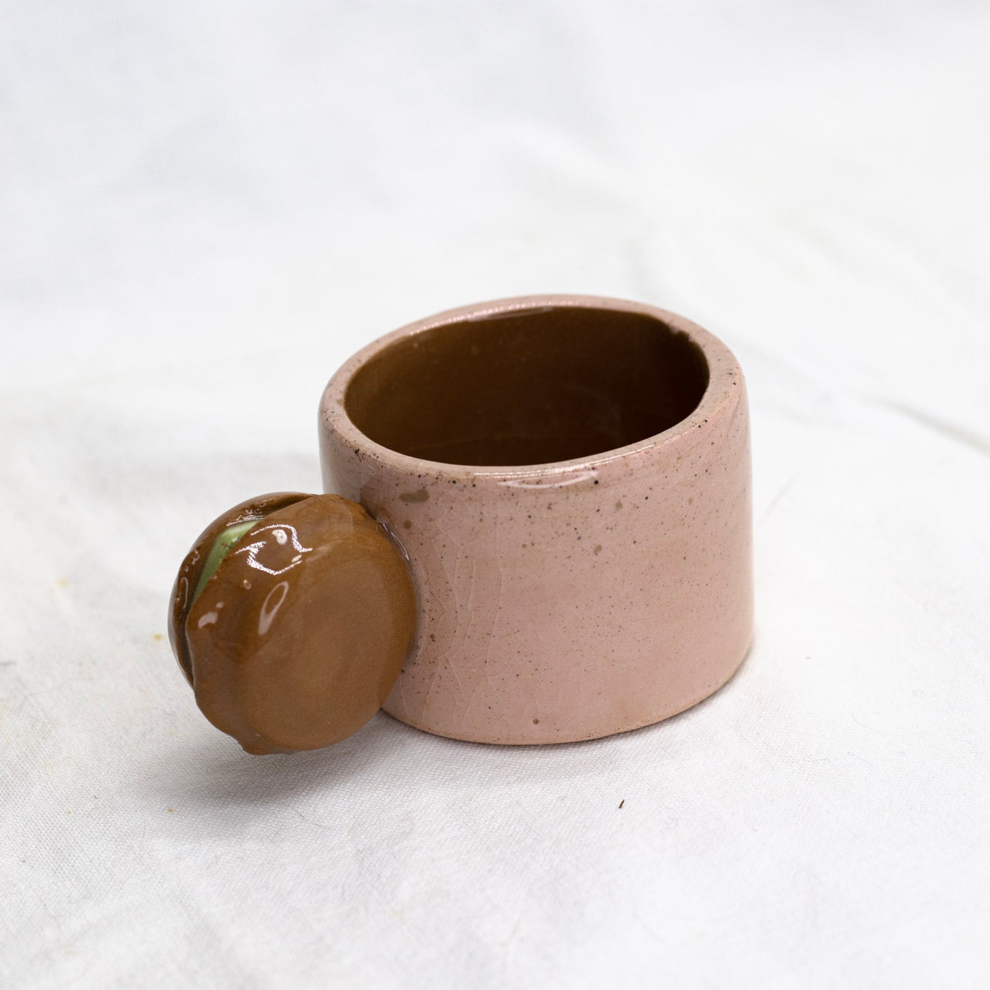 Ceramic Macaron Cup by KOLOS Ceramics
