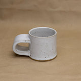 Small White Soft Handle Mug