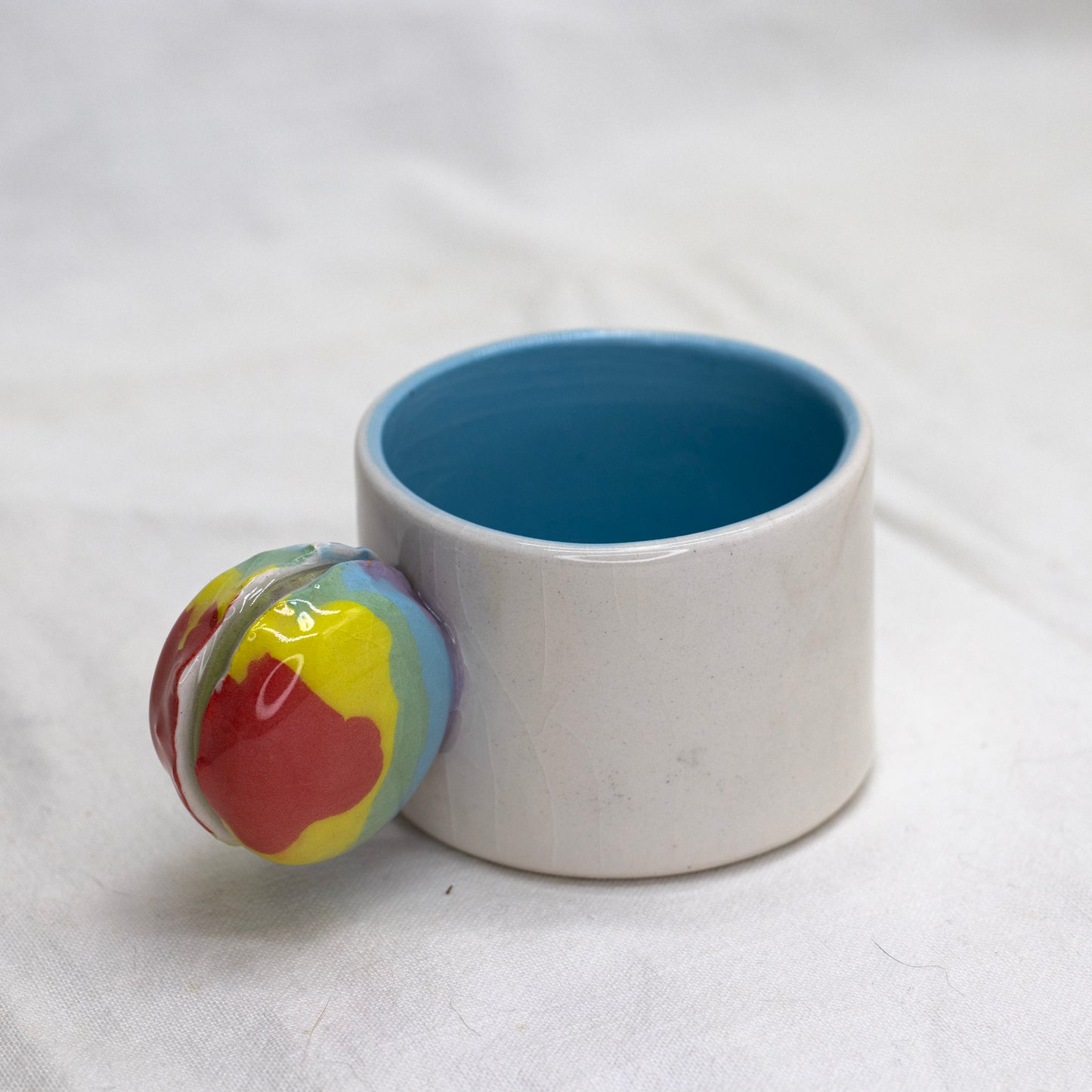 Ceramic Macaron Cup by KOLOS Ceramics