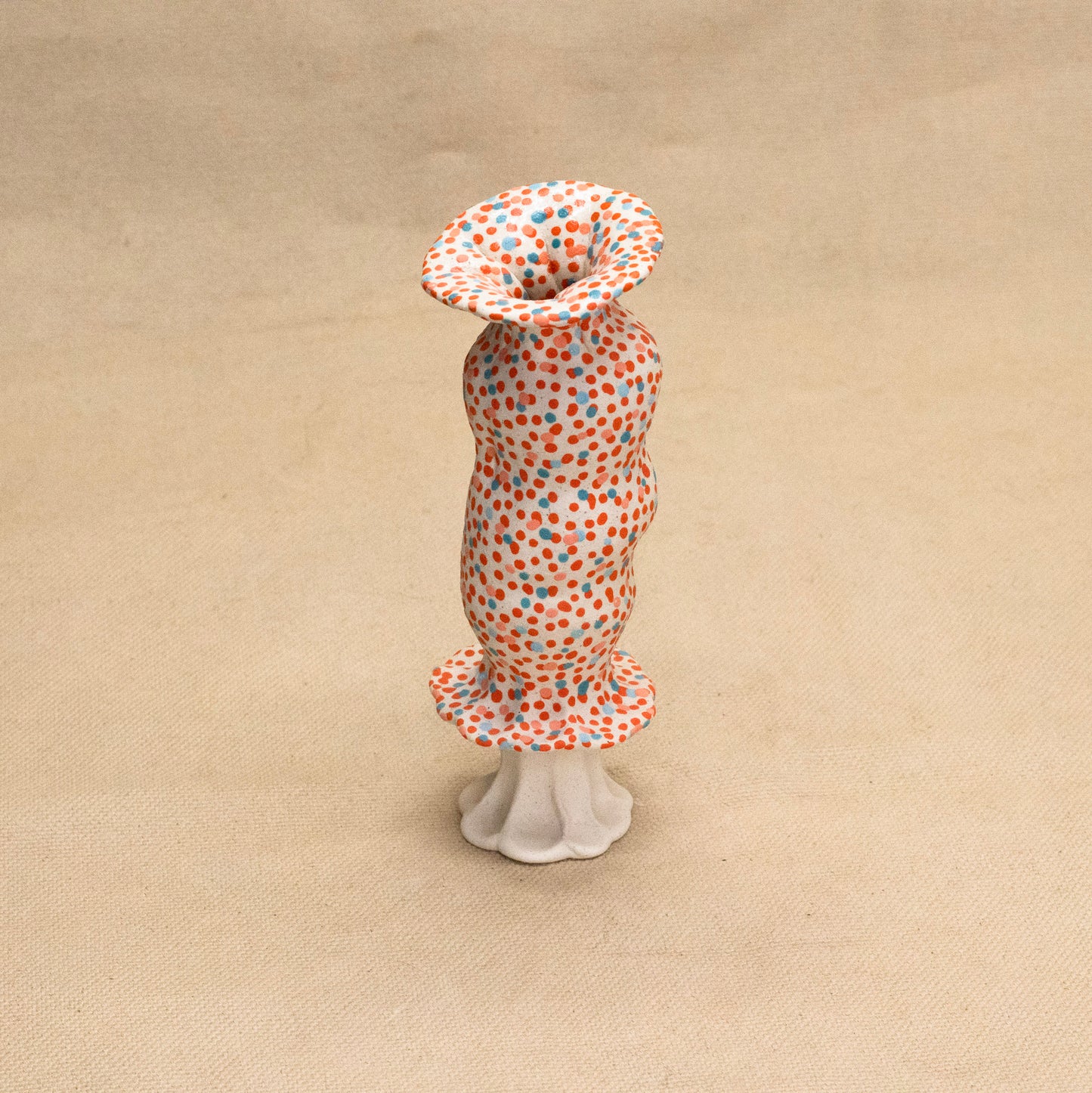 Skirted Bud Vase by Ash Chen