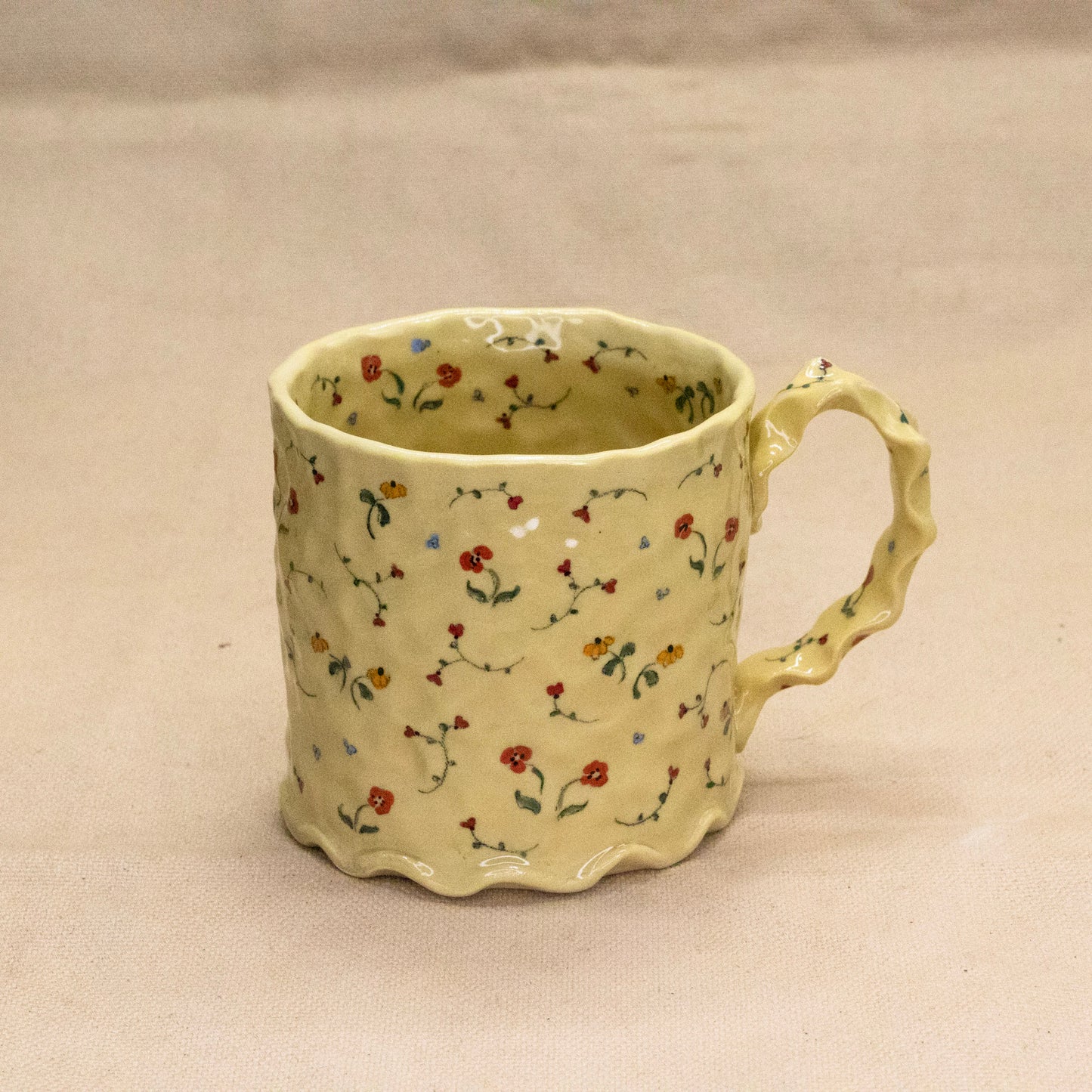 Sunshine Secret Garden Mug (14 - 16 oz) by Krista Cortese