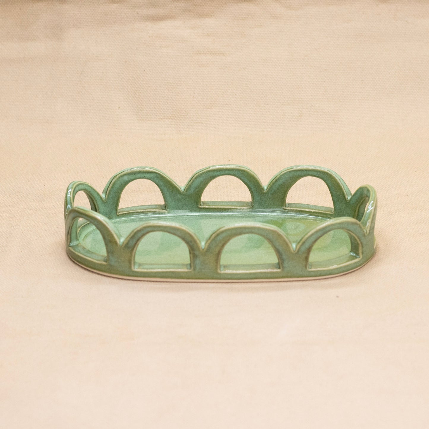 Scallop Cut Out Tray by Brooke Hanson