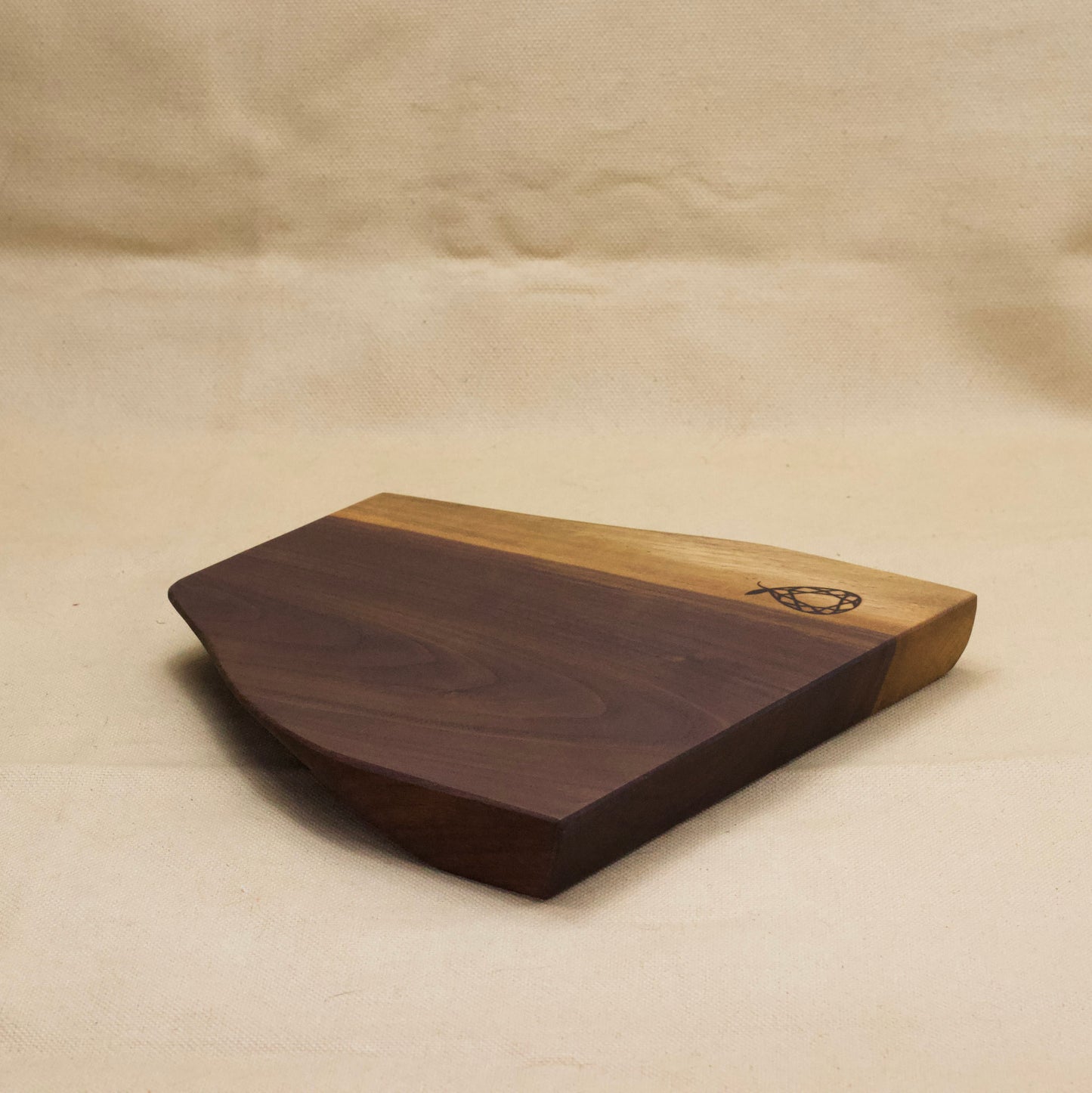 Walnut Cheese Board (9" x 9") by Ruby Pear Woodworks