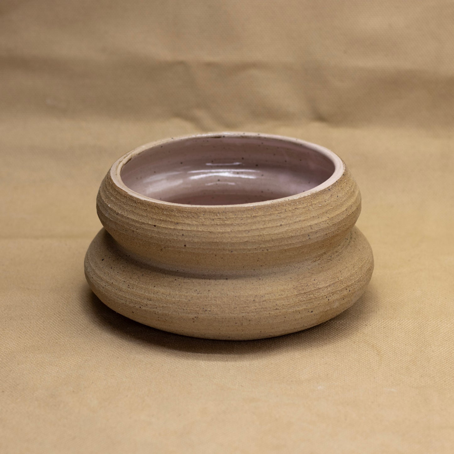Melted Ribbed Vase by Hunny Spyke