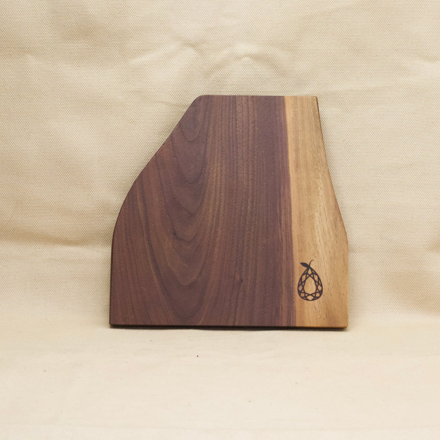 Walnut Cheese Board (9" x 9") by Ruby Pear Woodworks