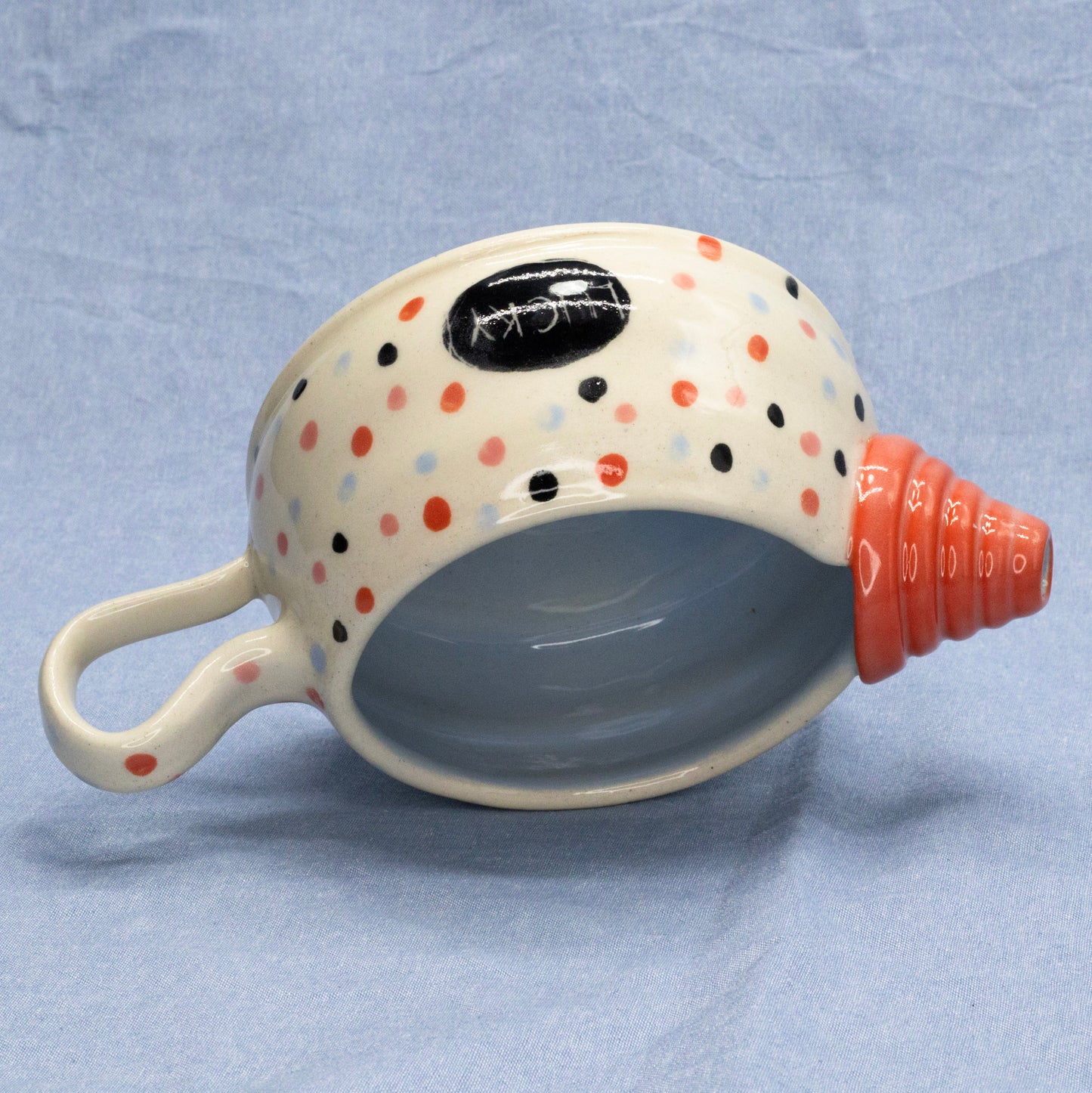 Lucky Rooster Perty Creamer by Frank Jacques