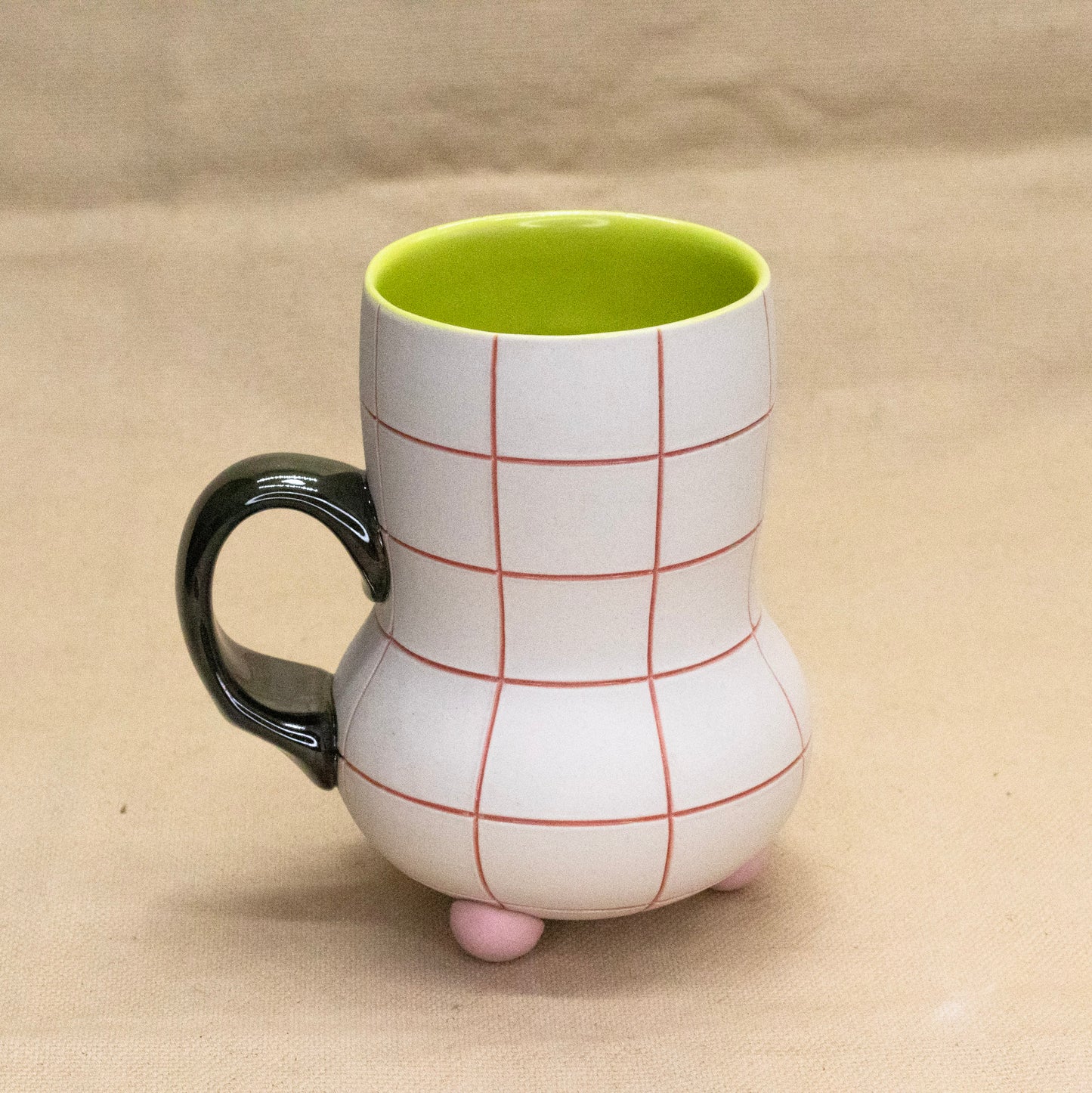 Grid Mug #2 by Totally Shapes
