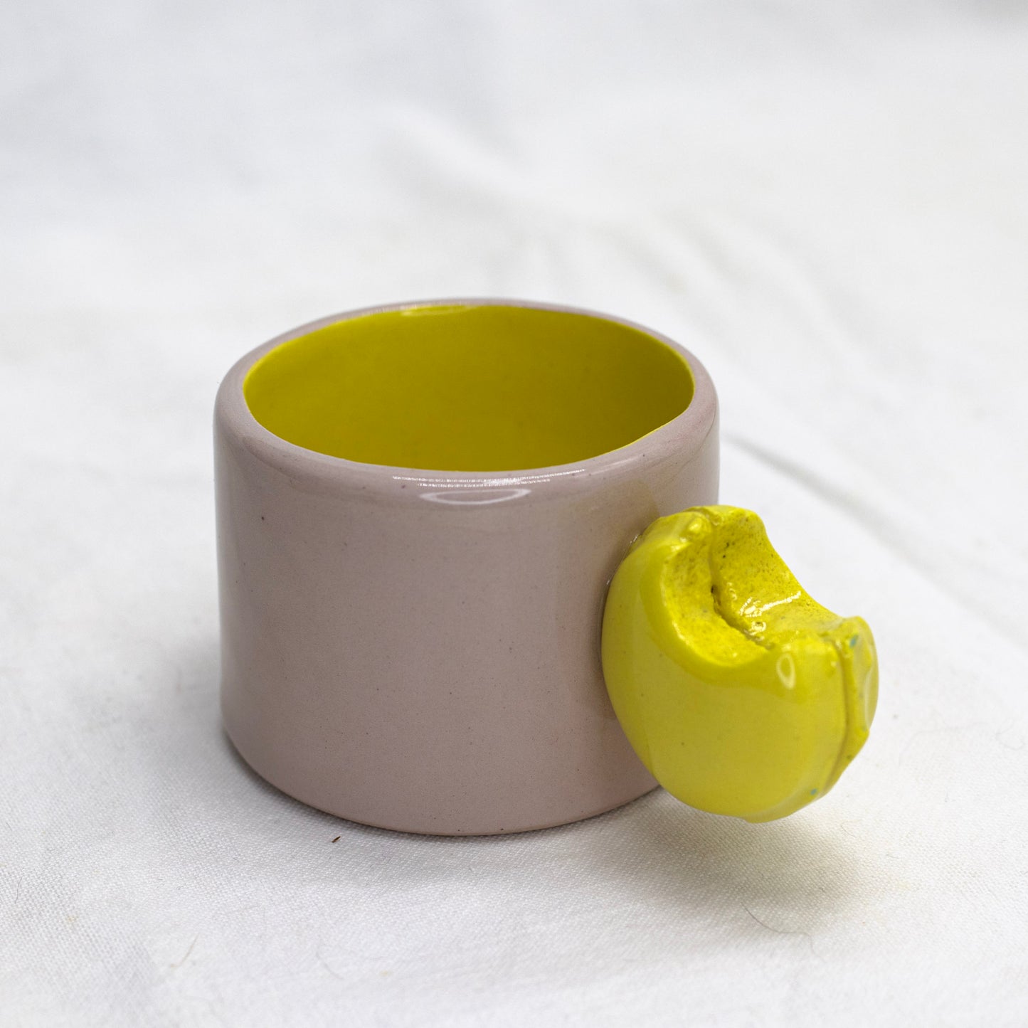 Ceramic Macaron Cup by KOLOS Ceramics