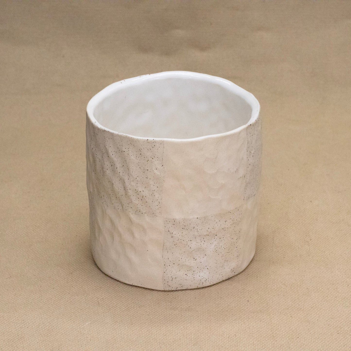 Speckled Checked Mug by Liz Leong