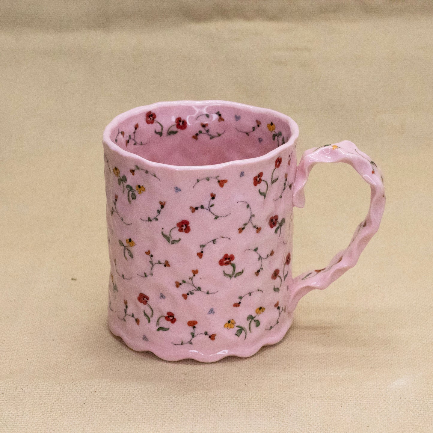 Rose Secret Garden Mug (16 oz) by Krista Cortese