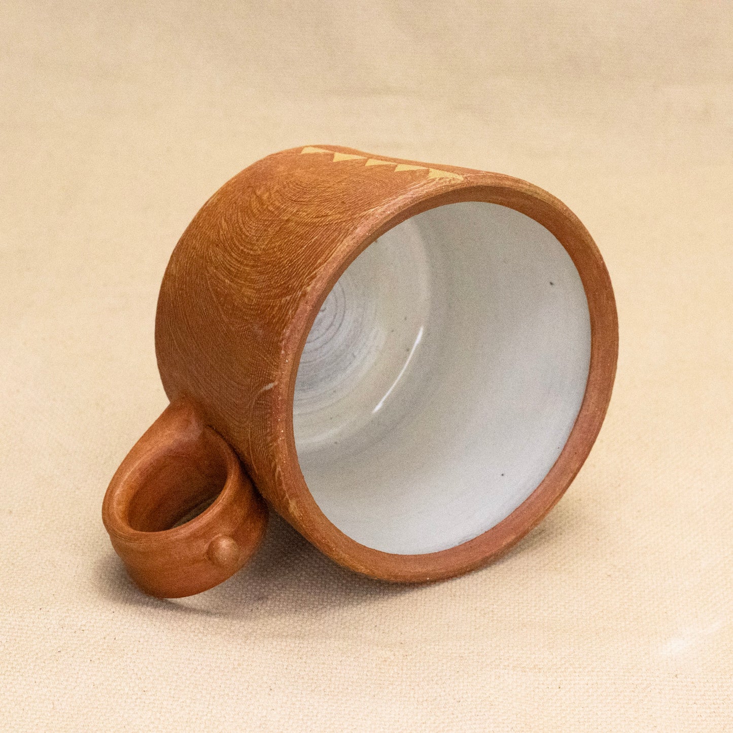 Mug (Red/Yellow #1) by Functional Heirlooms
