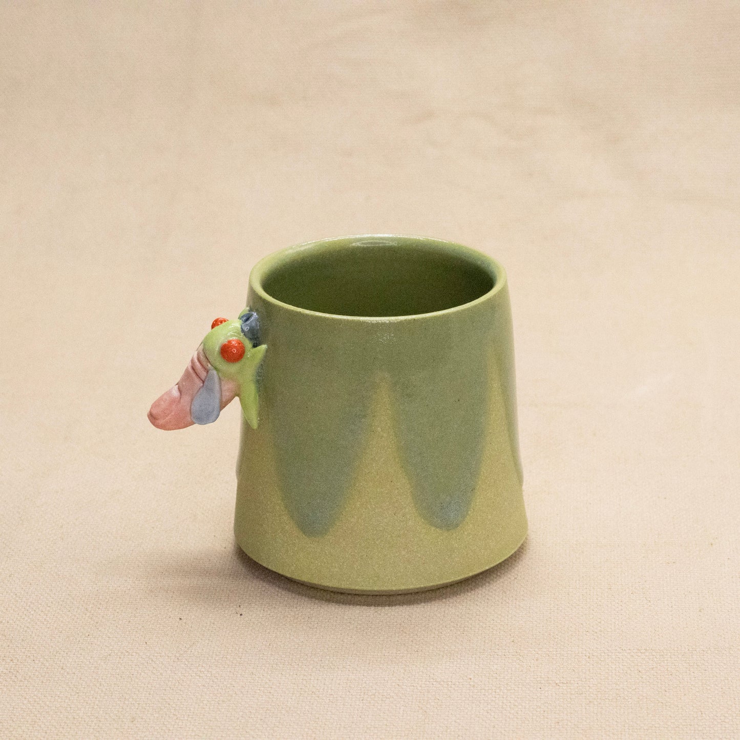 Swamp Cup #3 by Gabs Conway Ceramics