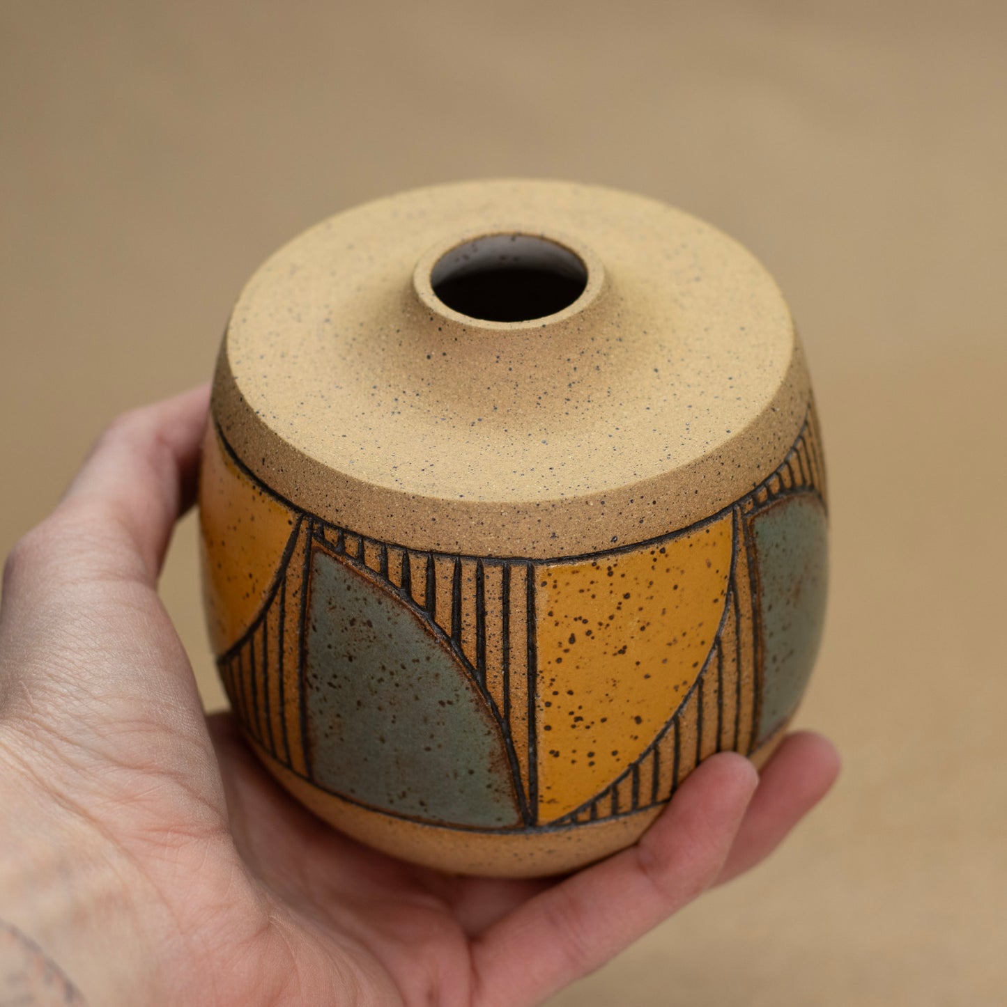 Quad Bud Vase by Sanctuary Ceramics