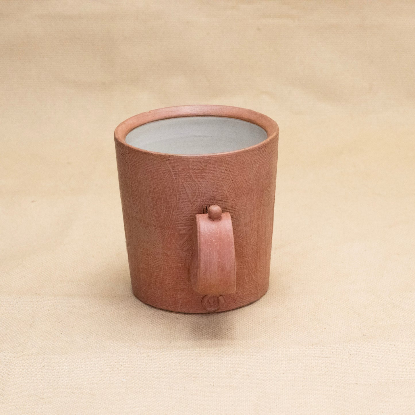 Mug (Pink/Maroon) by Functional Heirlooms