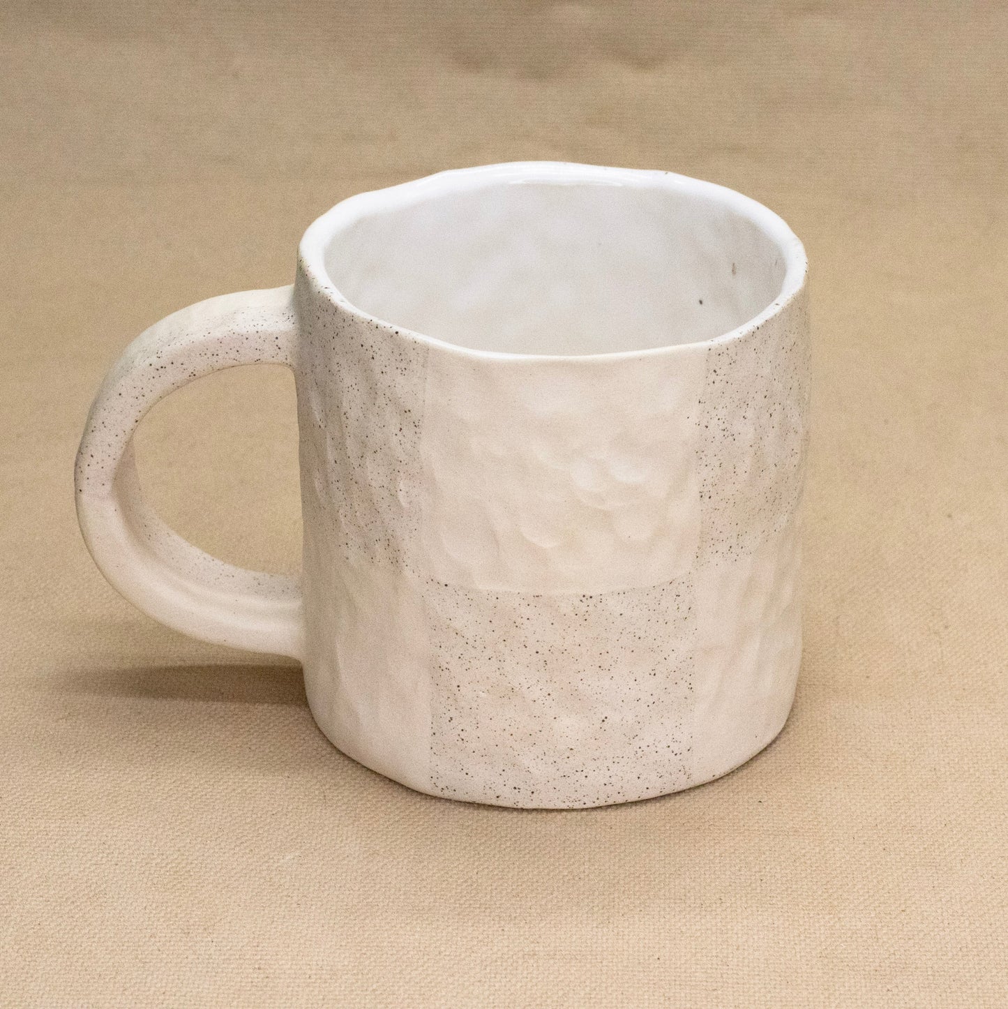 Speckled Checked Mug by Liz Leong