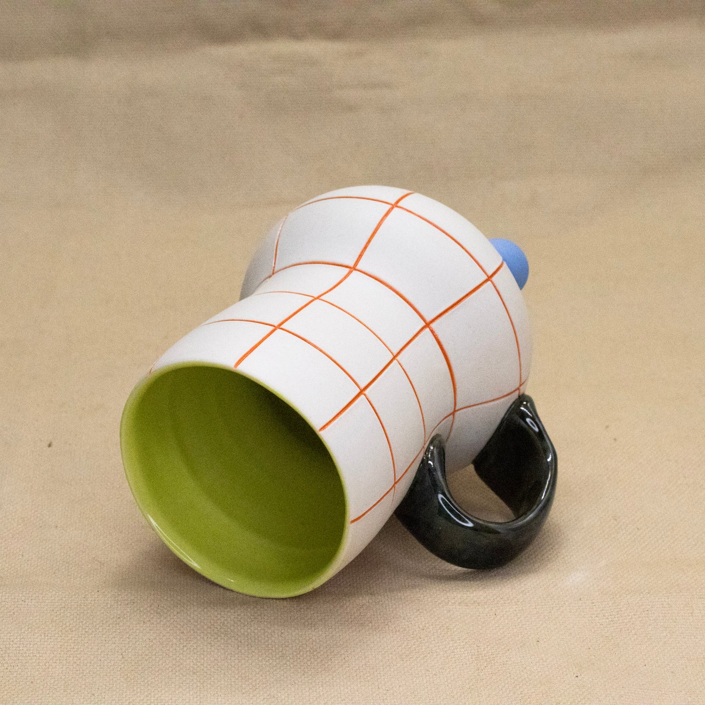 Grid Mug #1 by Totally Shapes