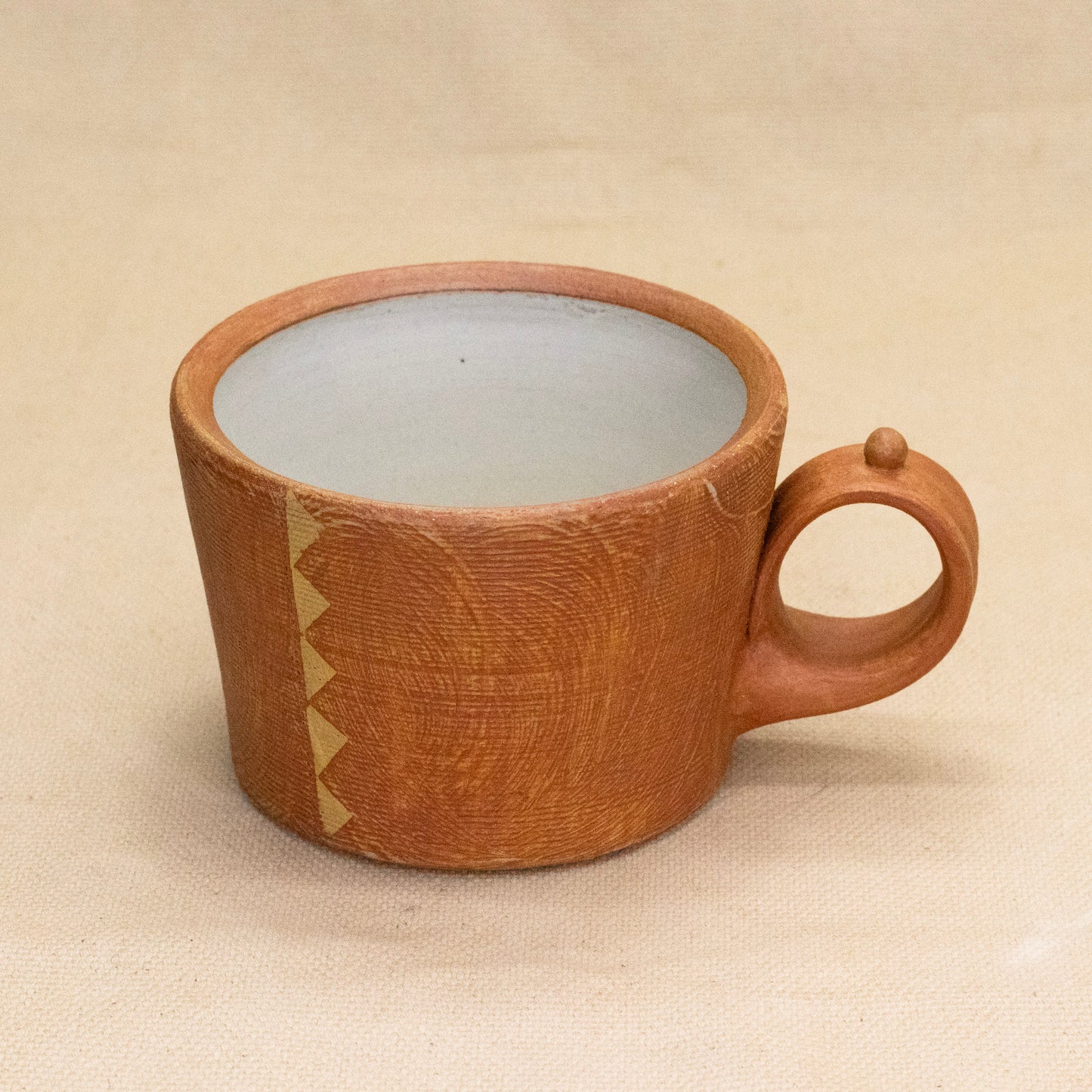 Mug (Red/Yellow #1) by Functional Heirlooms