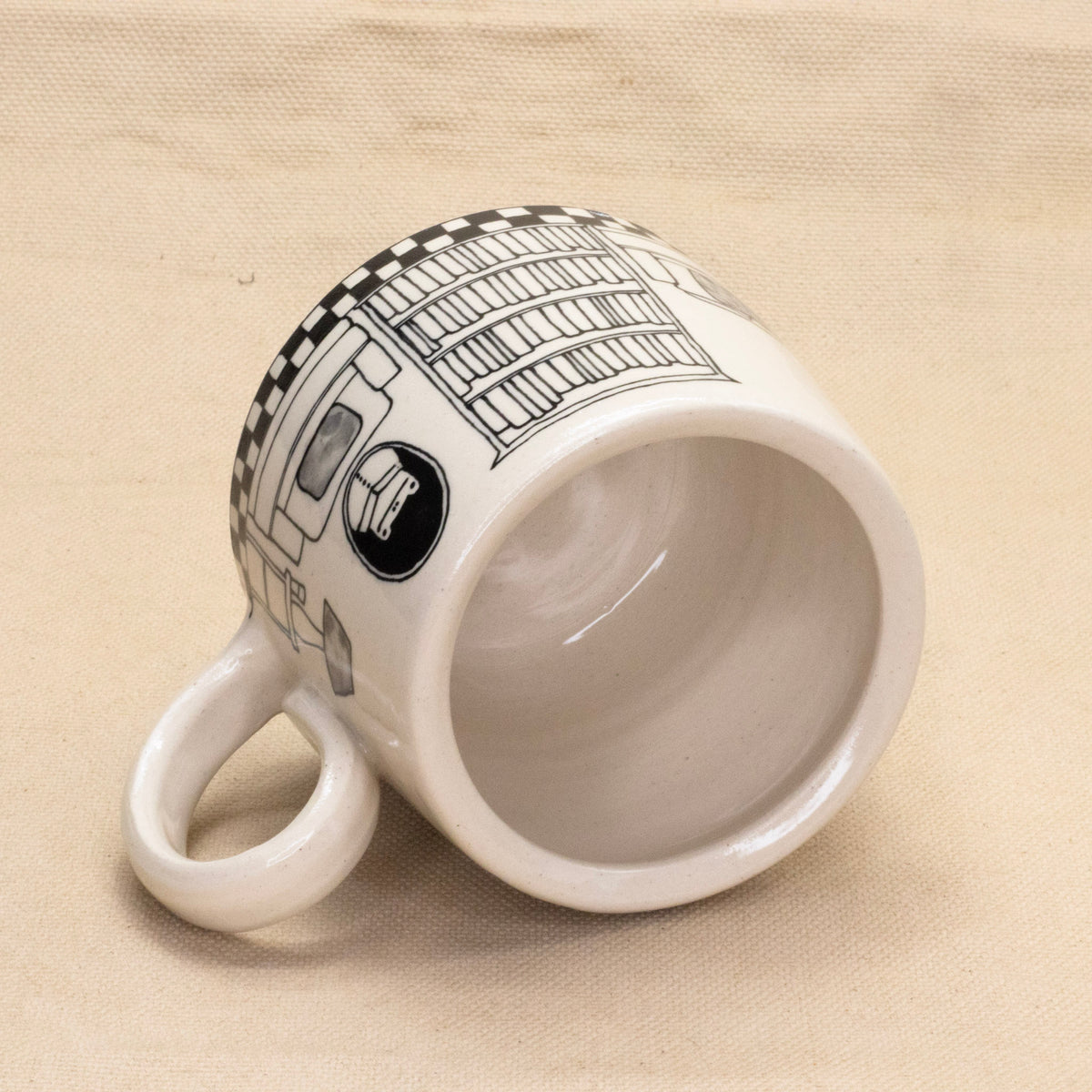 Froggy Lovers Mug by Rachel Burns Ceramics
