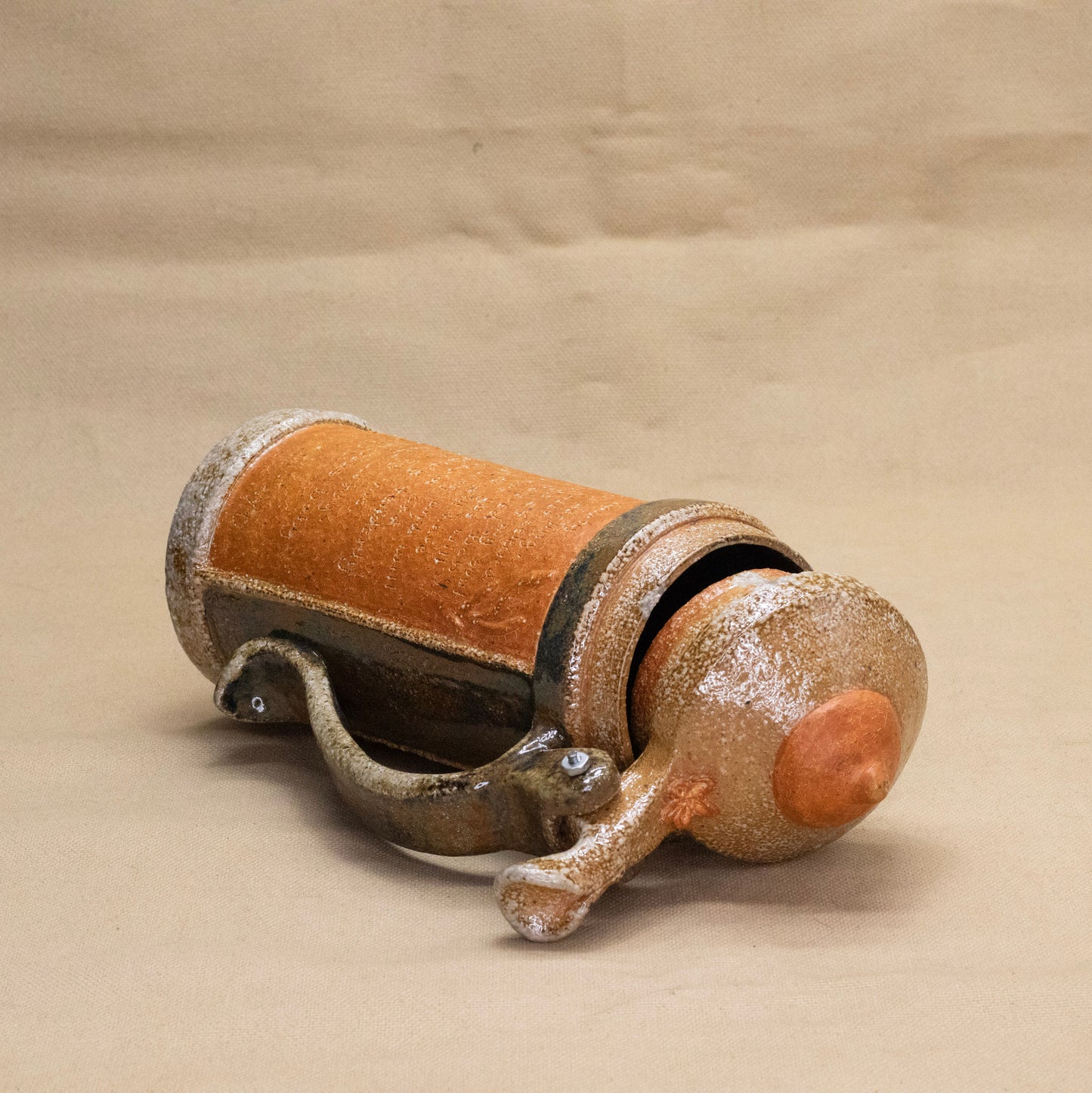 Gertrude Stein (with lid and hinge) by Olivia Ruth