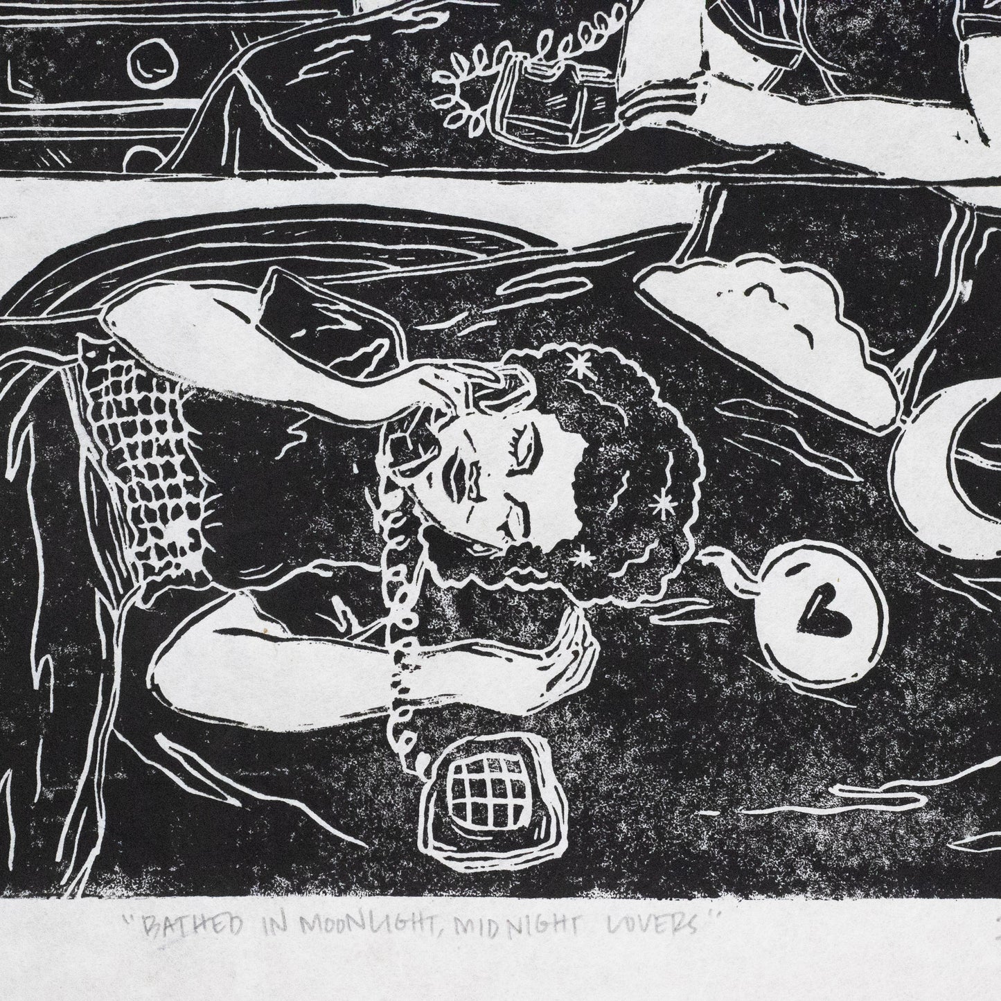 "Bathed in Moonlight, Midnight Lovers" by Rawley Clark