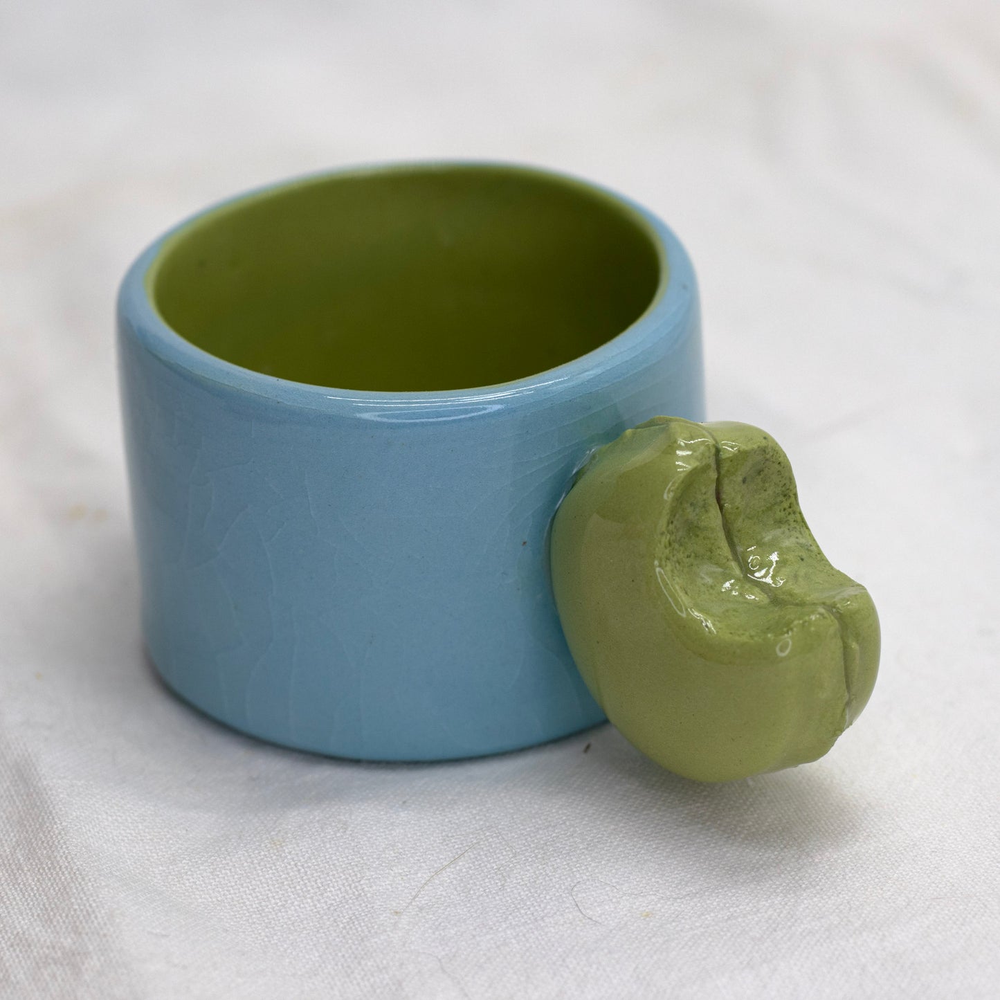 Ceramic Macaron Cup by KOLOS Ceramics