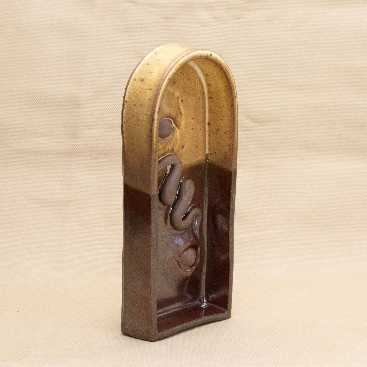 Double Cry Eye Shelf by Elva Bennett