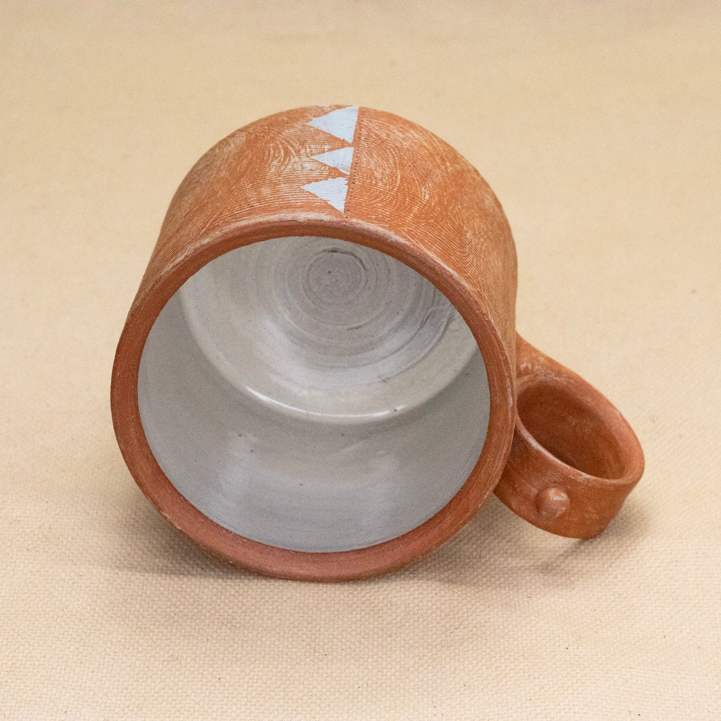 Mug (Red/Blue #1) by Functional Heirlooms
