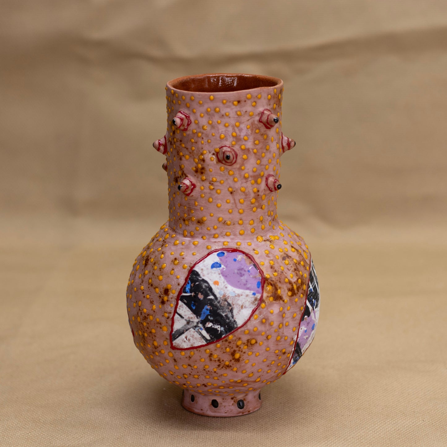Spiky Vases by Tony Santoyo