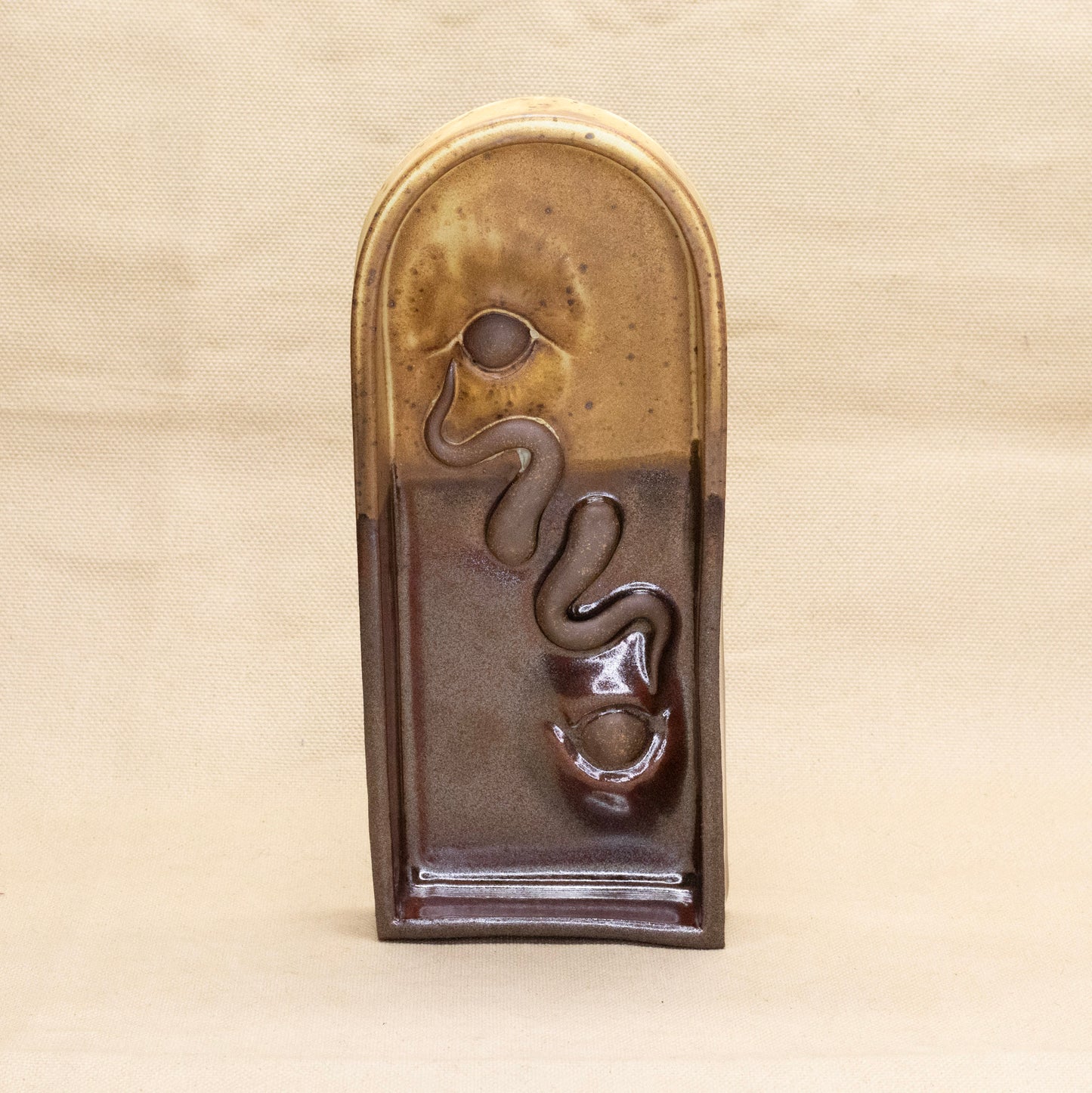 Double Cry Eye Shelf by Elva Bennett