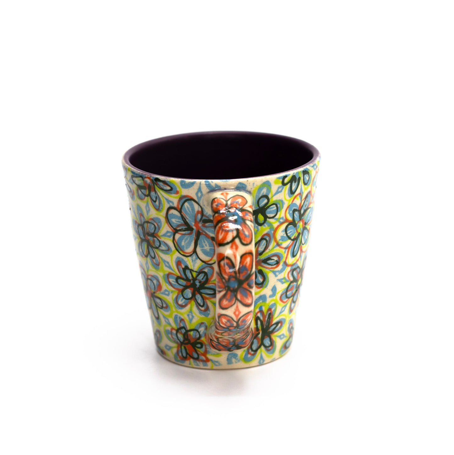 Floral Mug by Erin Shafkind
