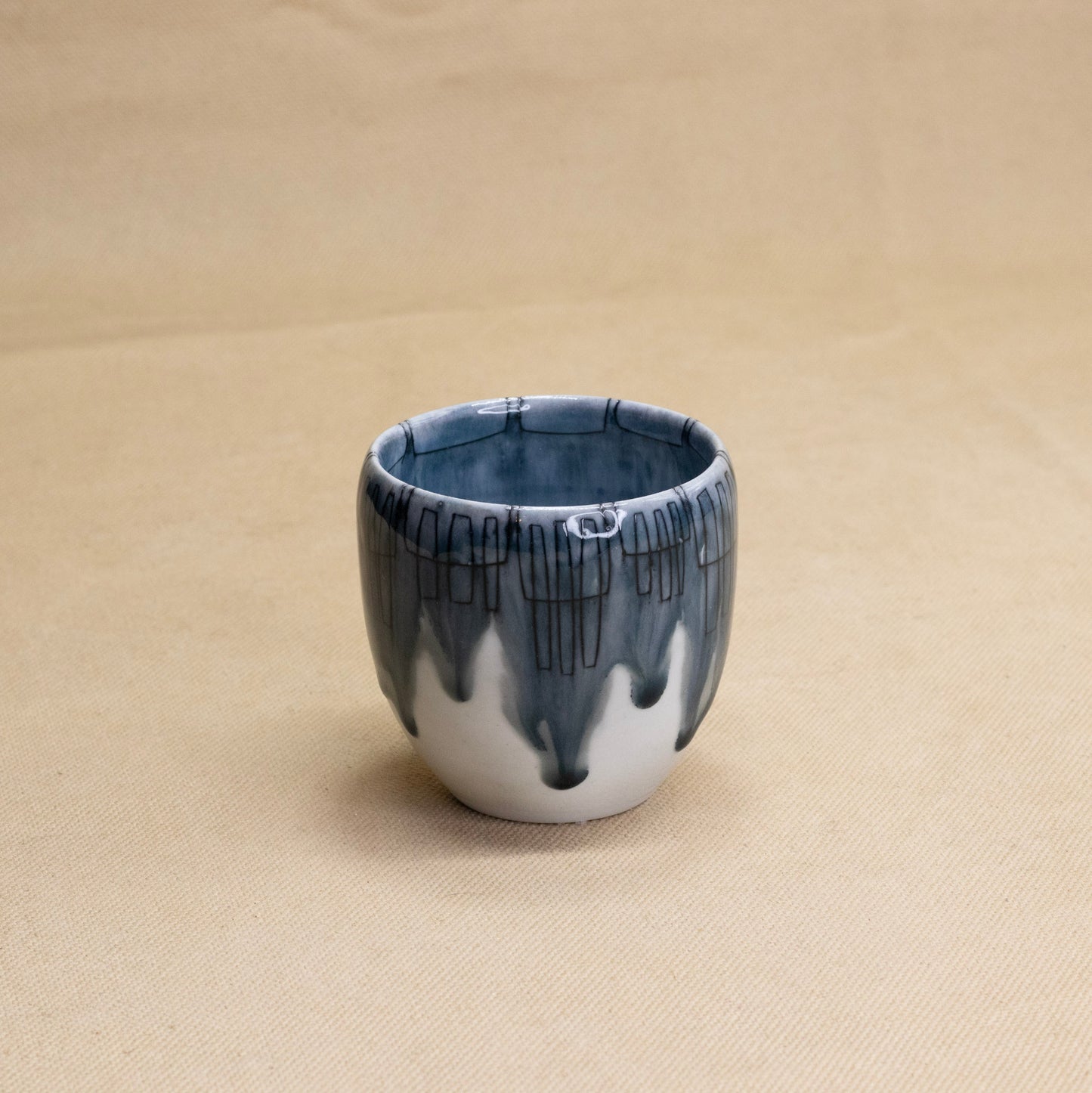 Teal Blue Sipper by Sarah Jewell Olsen