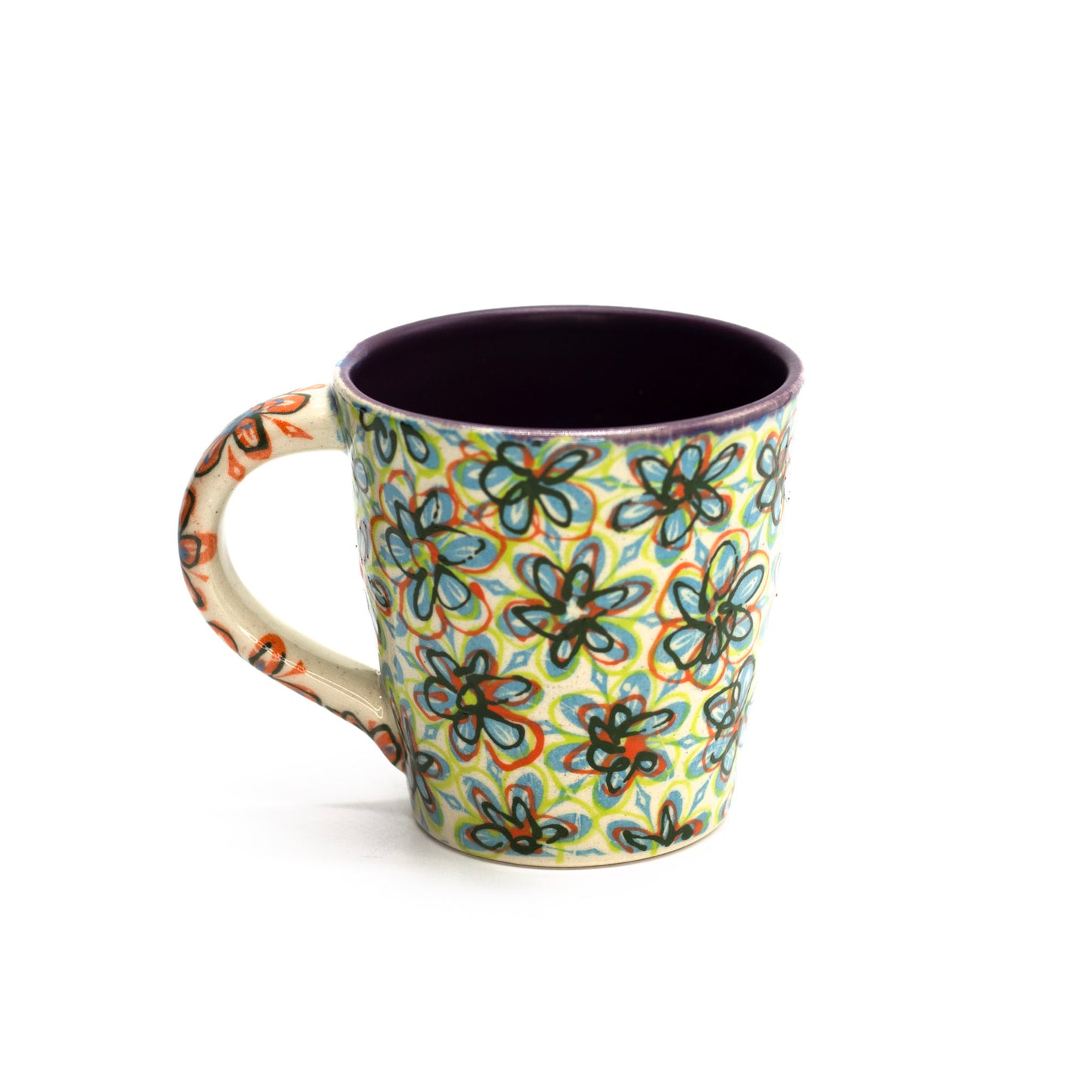 Floral Mug by Erin Shafkind