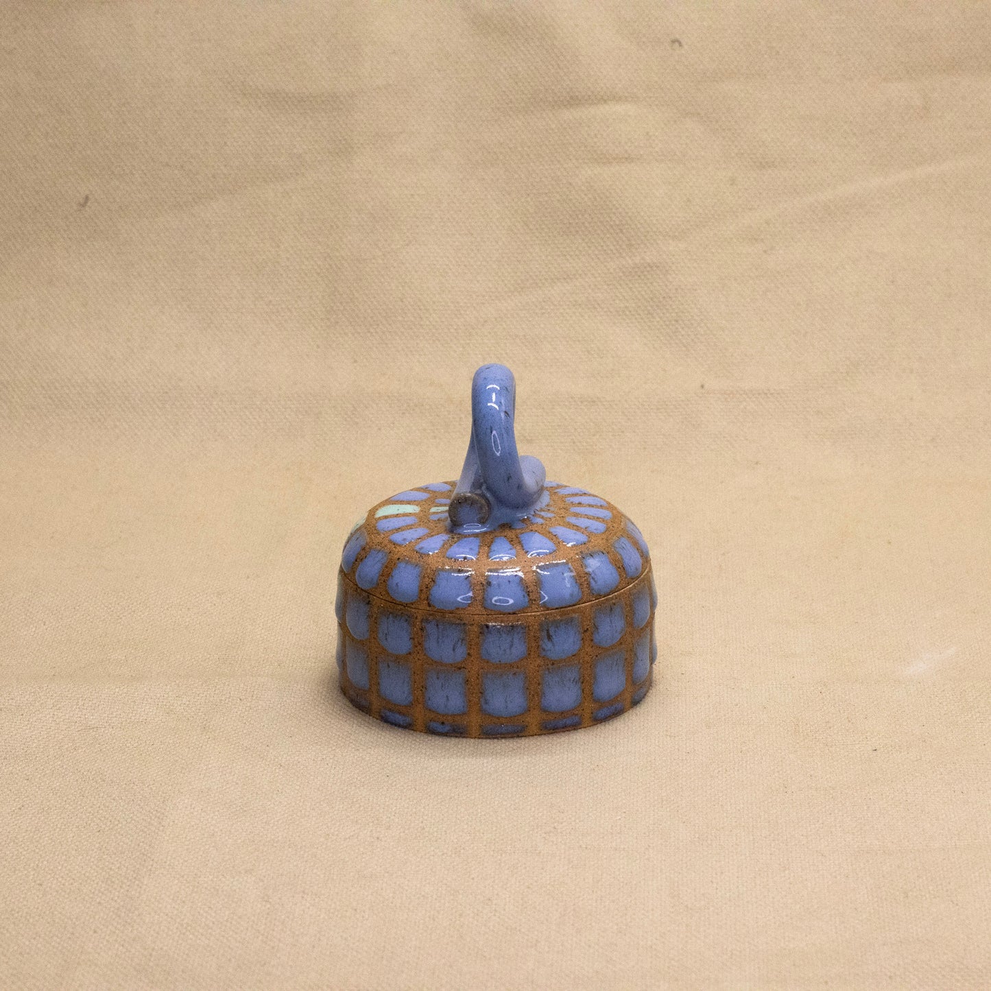Opal Sky Lidded Jar by Wrecky Designs