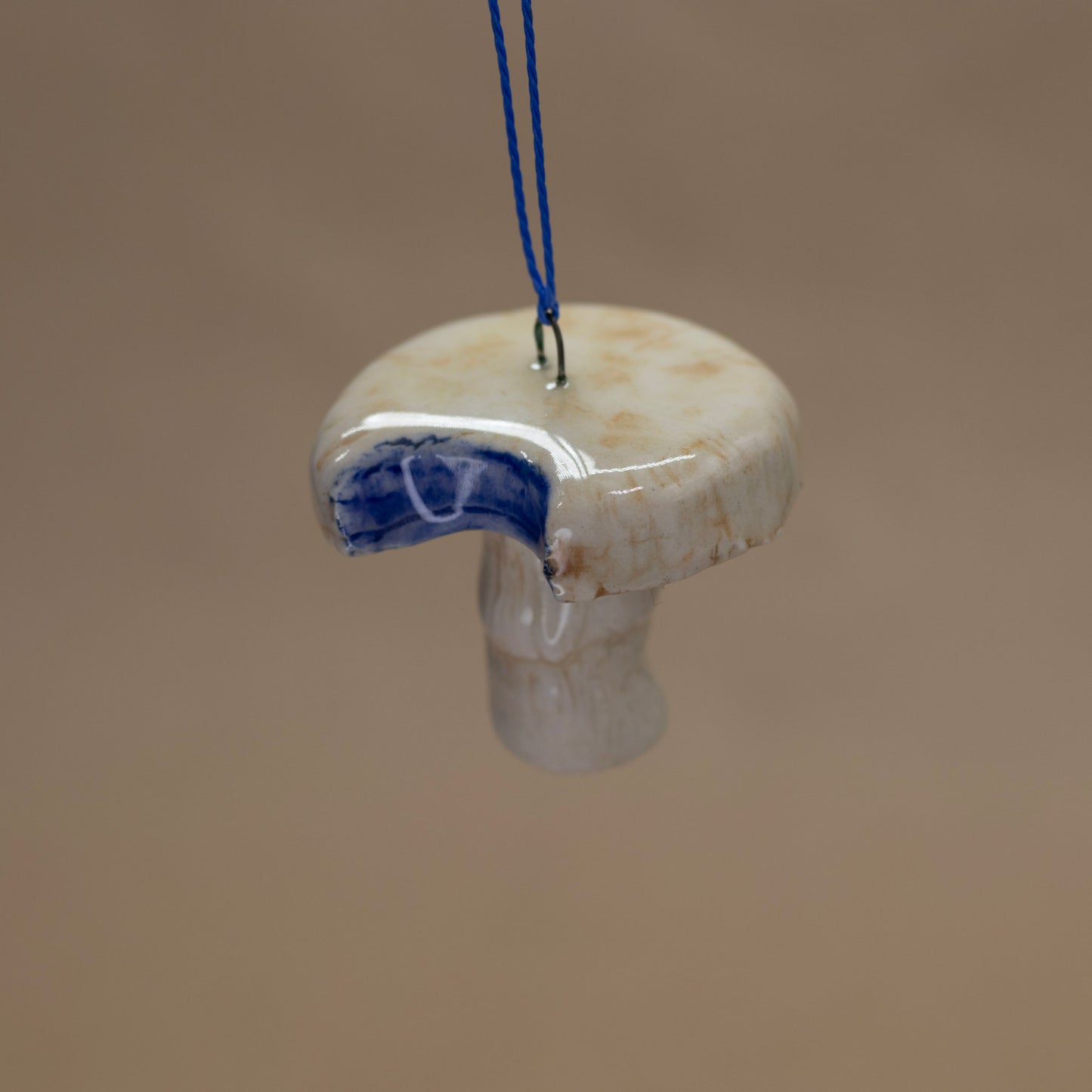 Mushroom Ornaments by KOLOS Ceramics