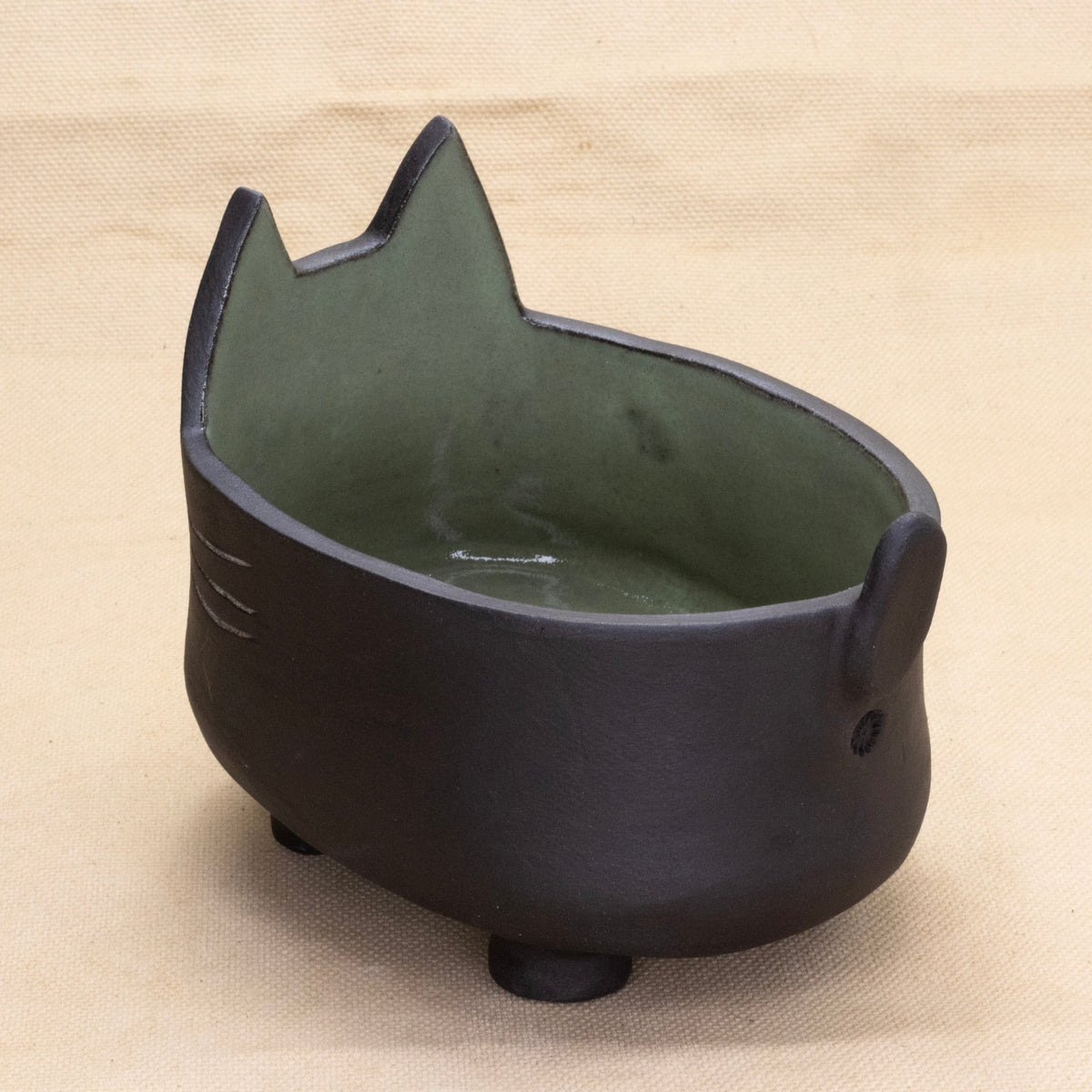 Cat Bowl by Yuka Nakano
