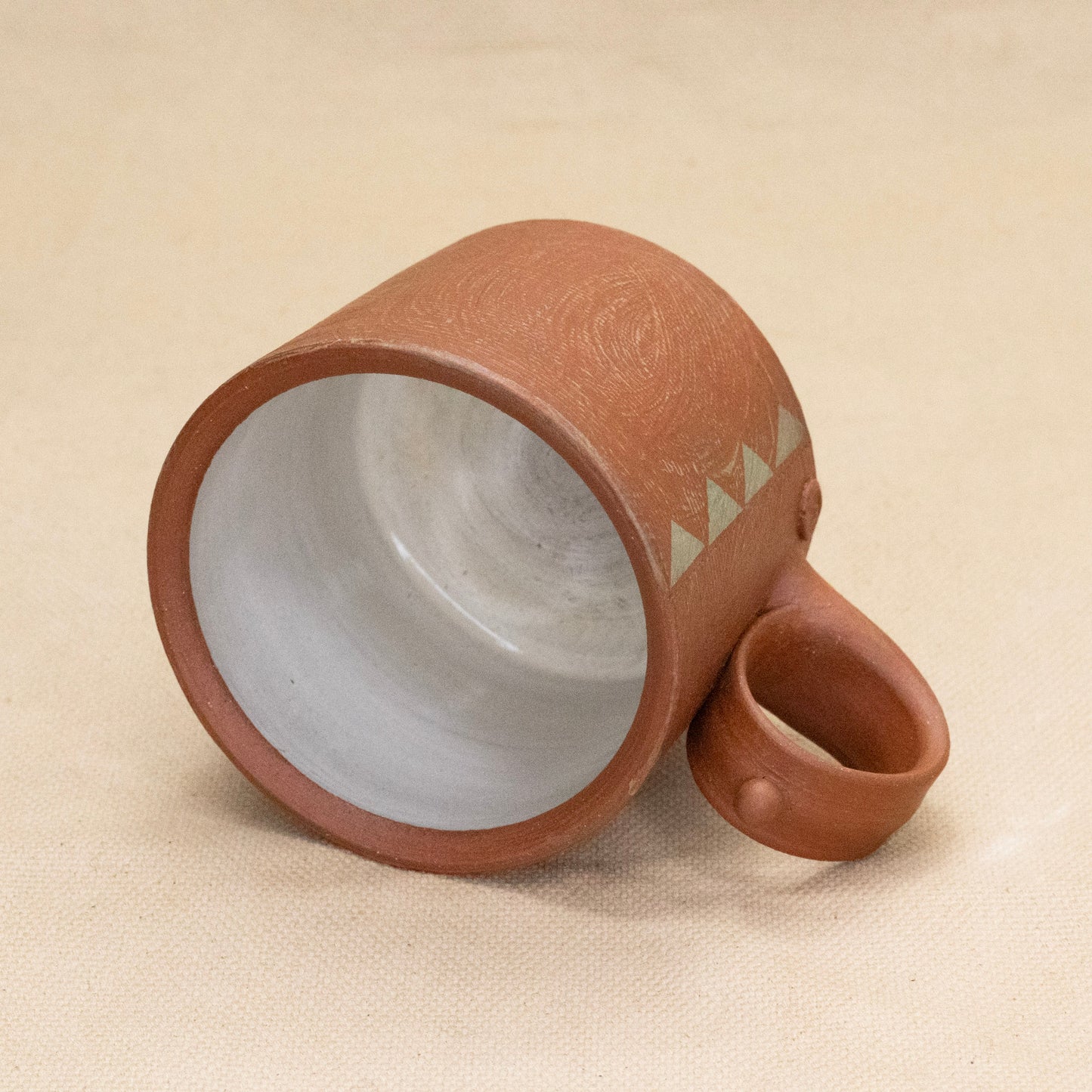 Mug (Red/Green #4) by Functional Heirlooms