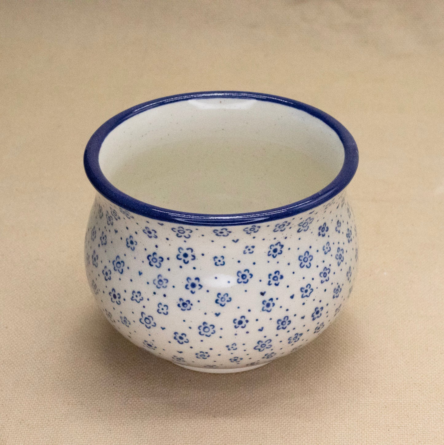 Curved Bowl by Caterpillar Clay
