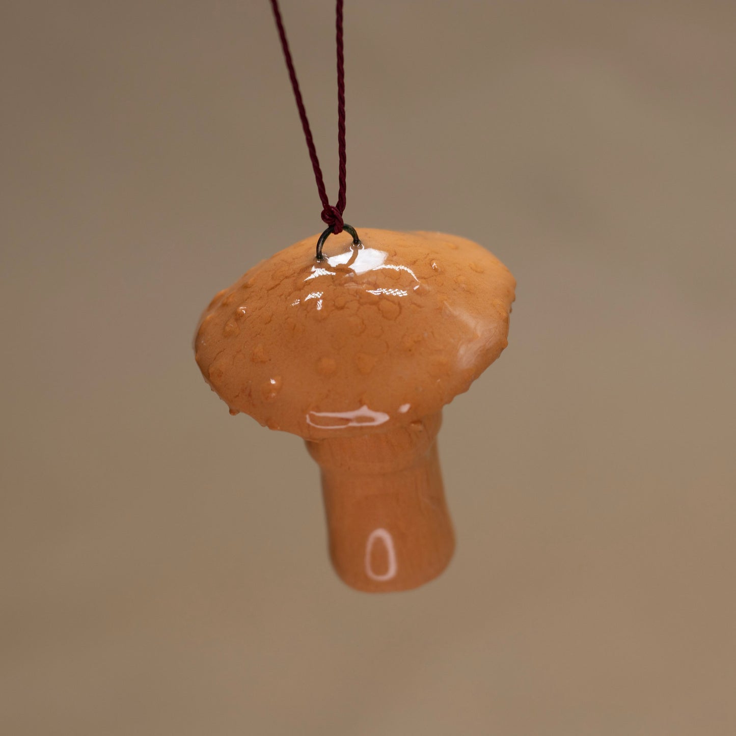 Mushroom Ornaments by KOLOS Ceramics