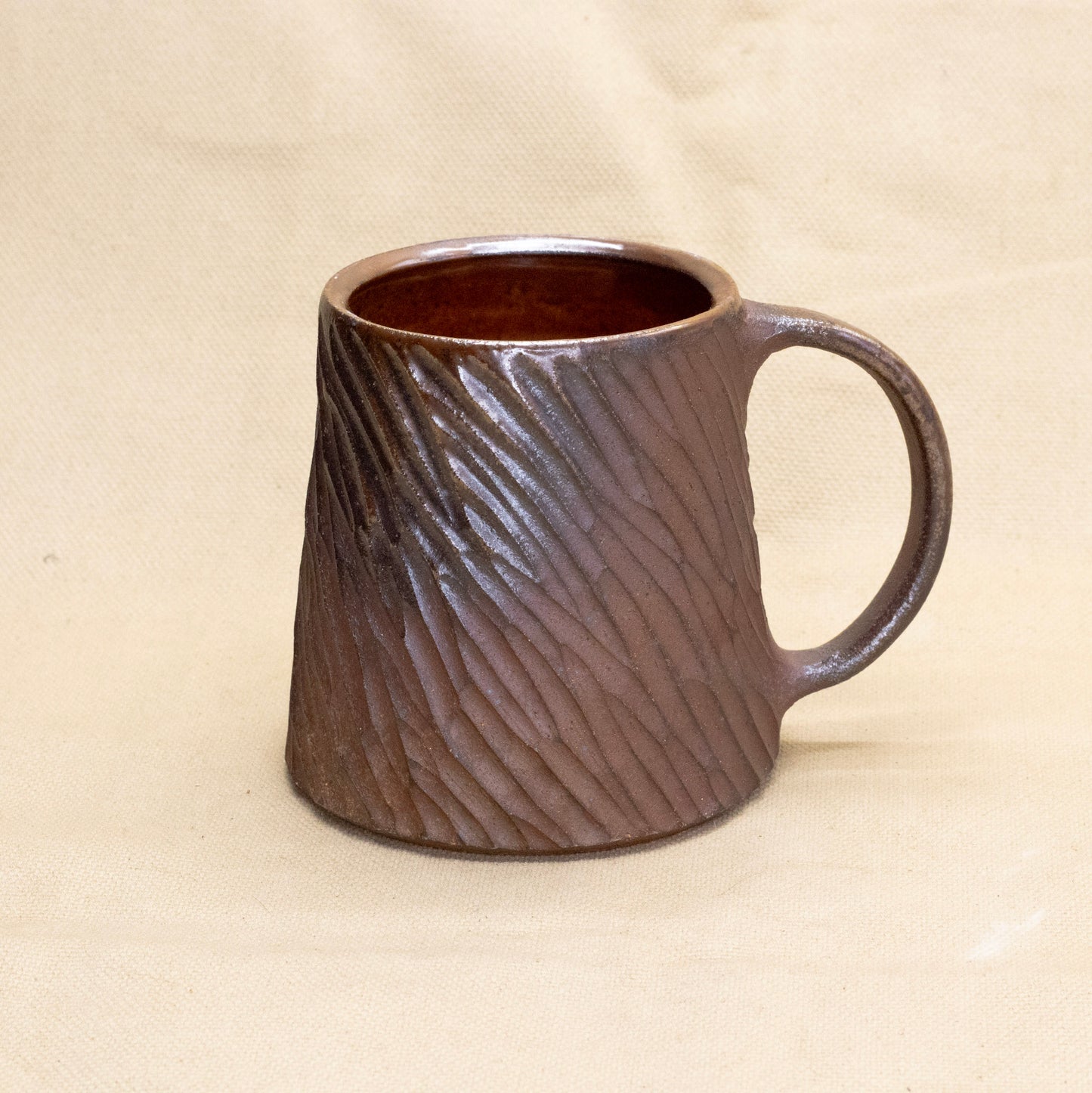 Soda-Fired Mug: Cordovan Boots by Jennifer Nerad