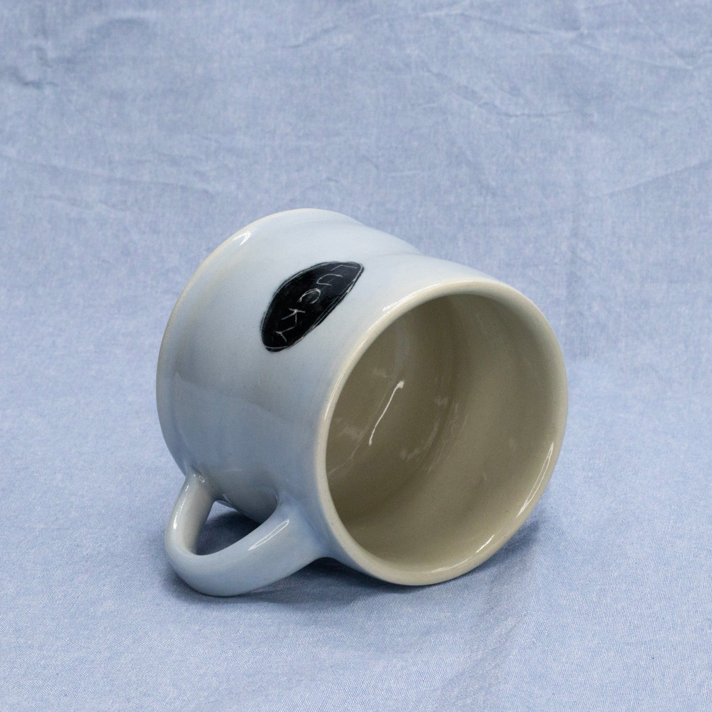 So Very Lucky Small Goose Cup by Frank Jacques