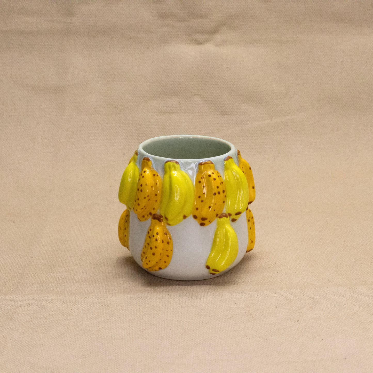 Ripe Banana Tumbler by Unpopular Pottery