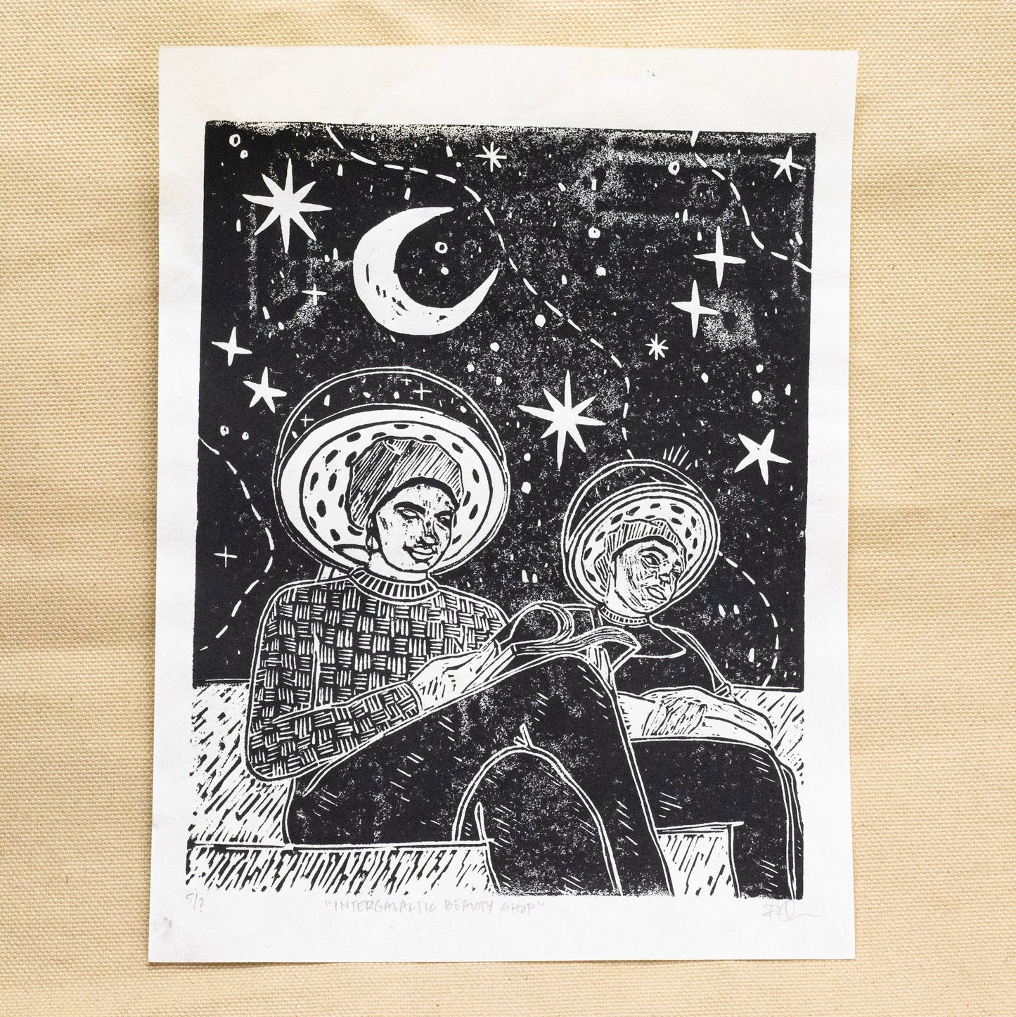 "Intergalactic Beauty Shop" by Rawley Clark