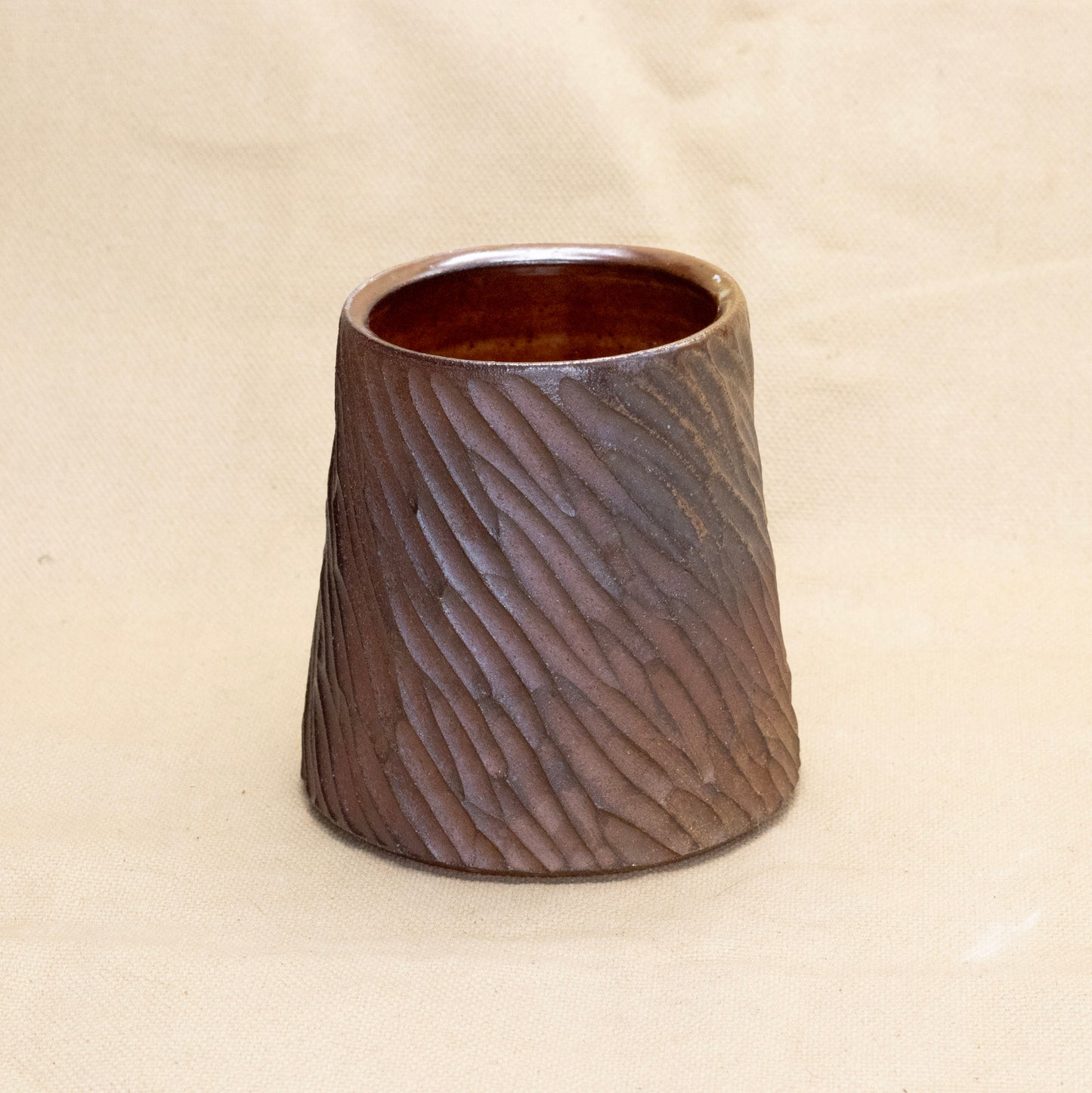 Soda-Fired Mug: Cordovan Boots by Jennifer Nerad