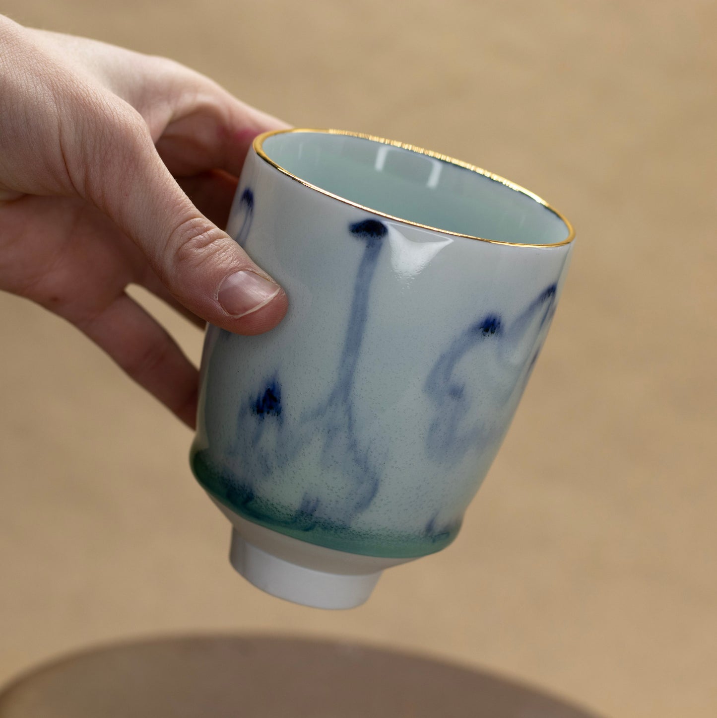 Outlined Flowers Cup by Matt Watterson